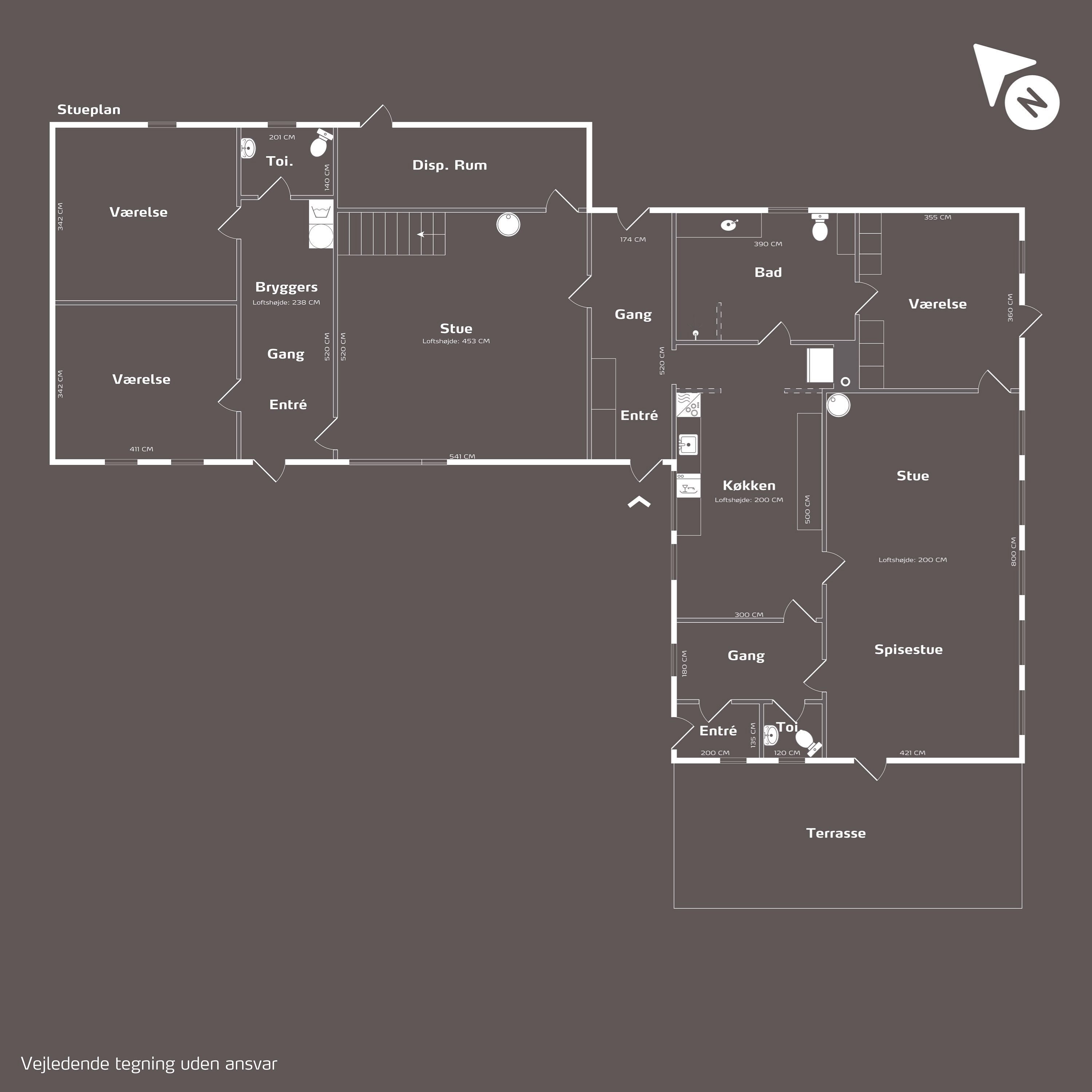 Plantegninger billede af Frydenborgvej 22, 6092 Sønder Stenderup