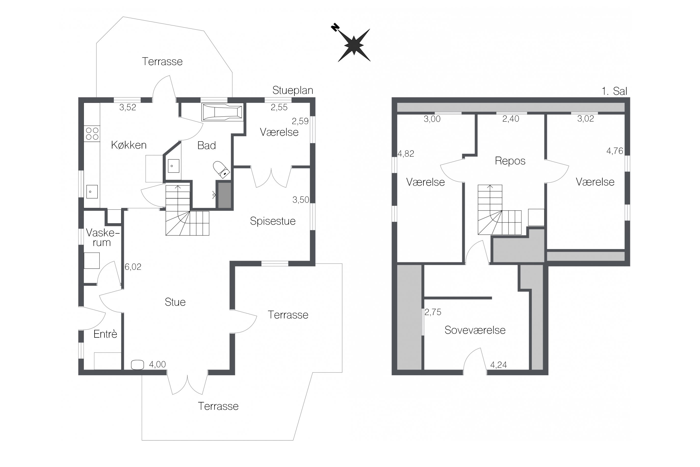 Plantegninger billede af Kammervej 3, Lendum, 9870 Sindal