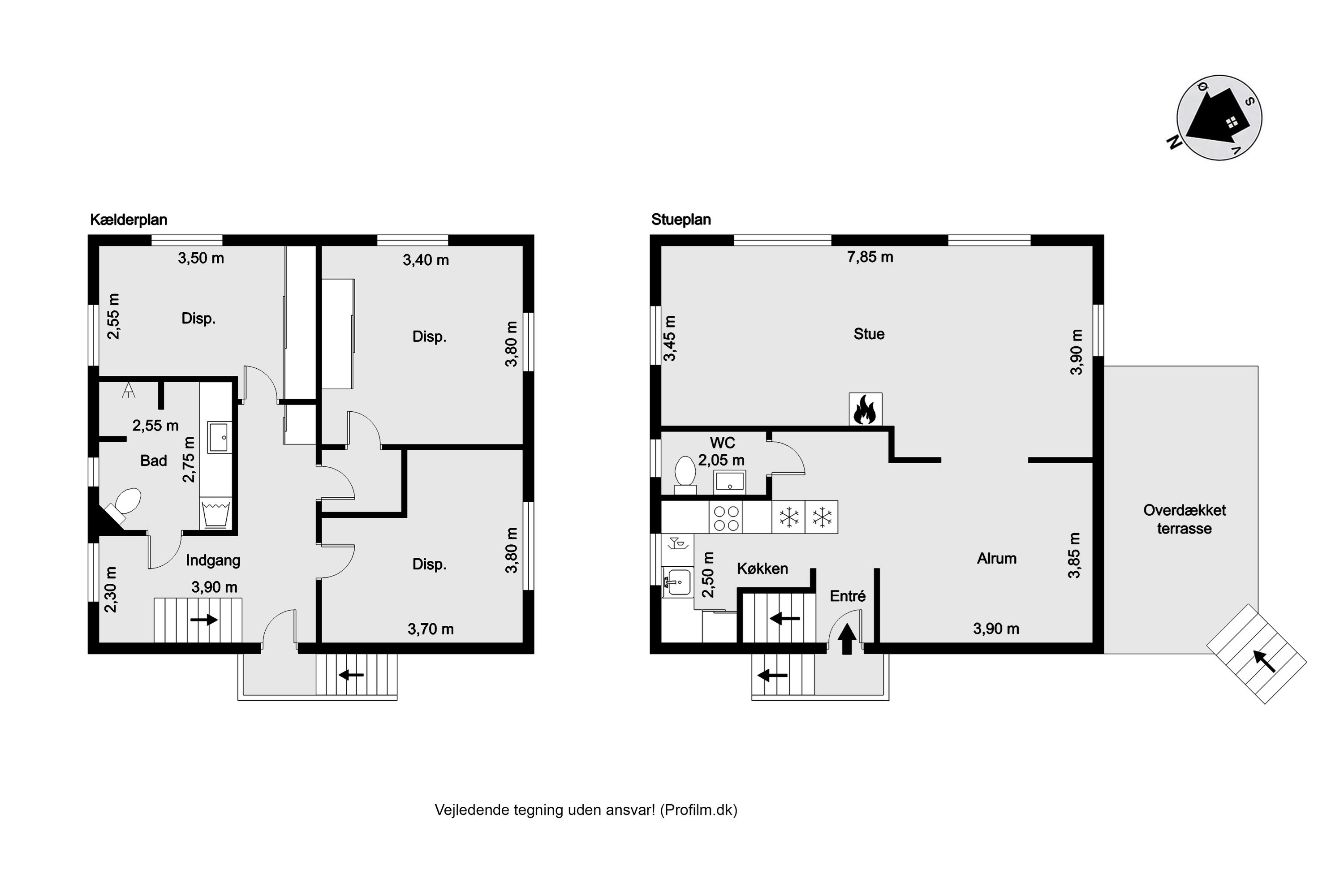 Plantegninger billede af Ryesvej 26, 7500 Holstebro