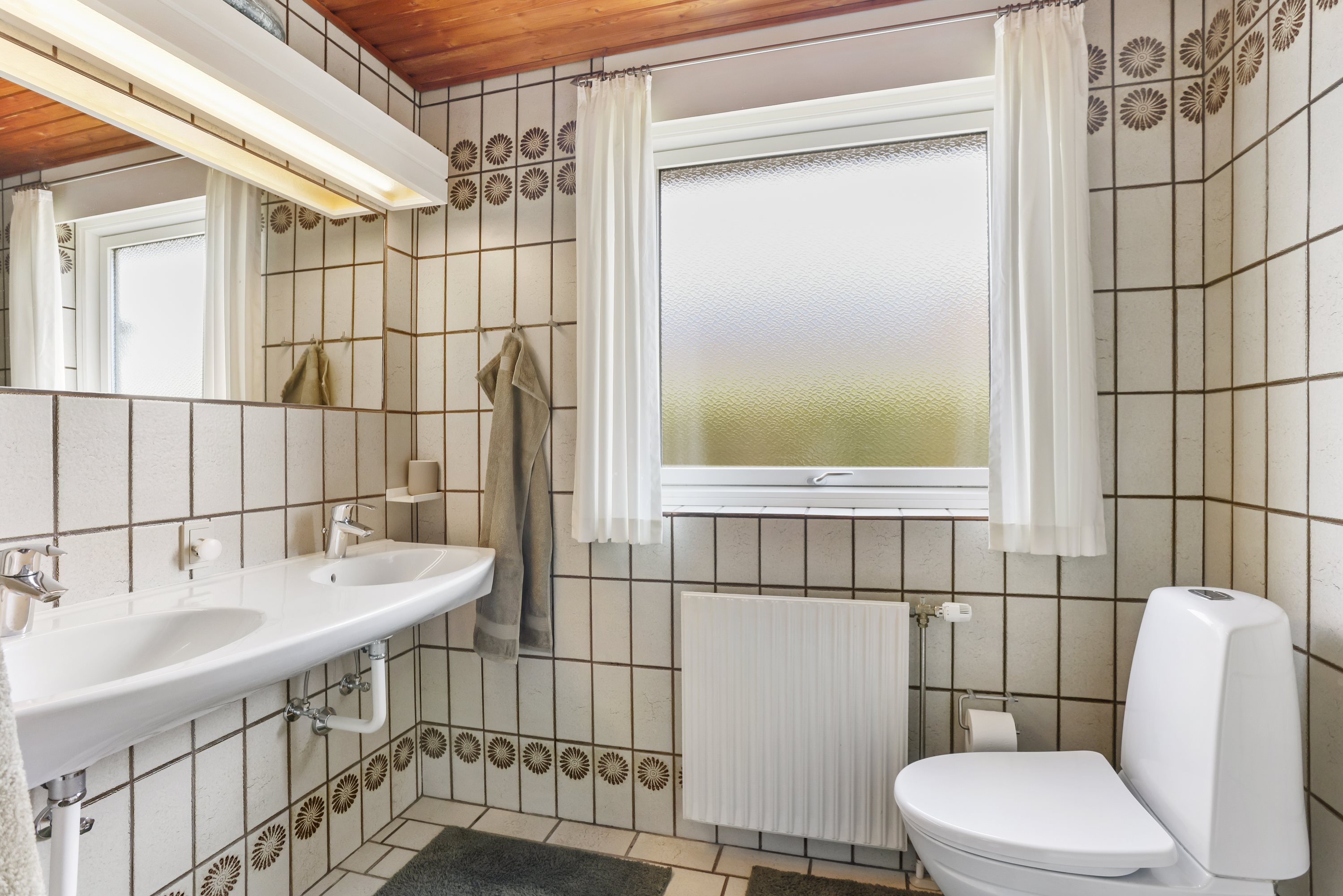 Fremhævet badeværelse billede i fuldskærmstilstand. Billede af Boghvedevej 10, 8800 Viborg