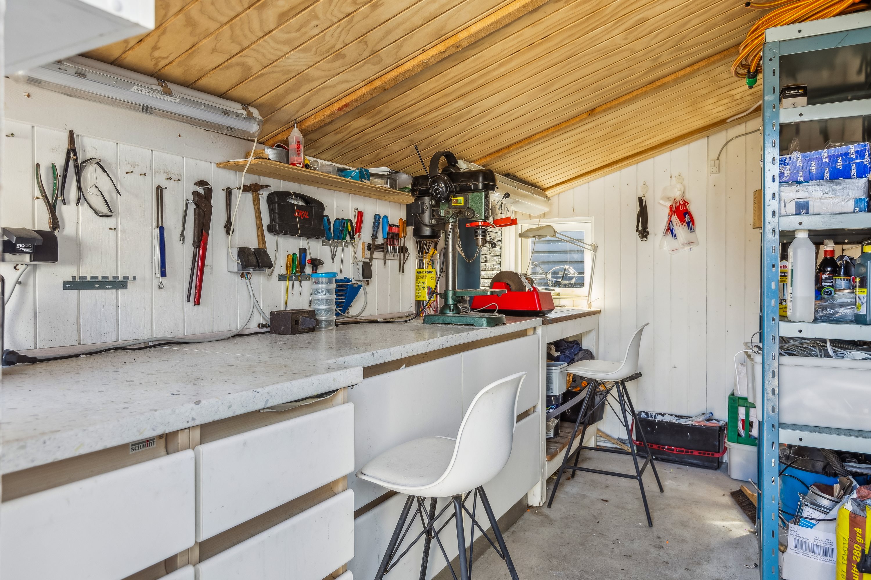 Fremhævet køkken billede i fuldskærmstilstand. Billede af Rønnevænget 15, Tørresø Strand, 5450 Otterup