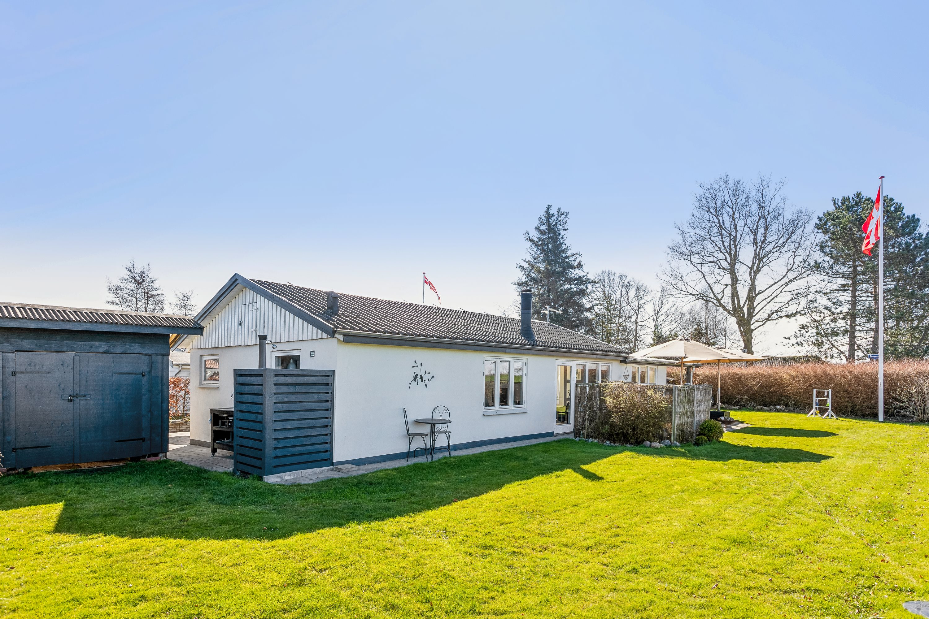 Fremhævet ejendom 1 billede i fuldskærmstilstand. Billede af Rønnevænget 15, Tørresø Strand, 5450 Otterup