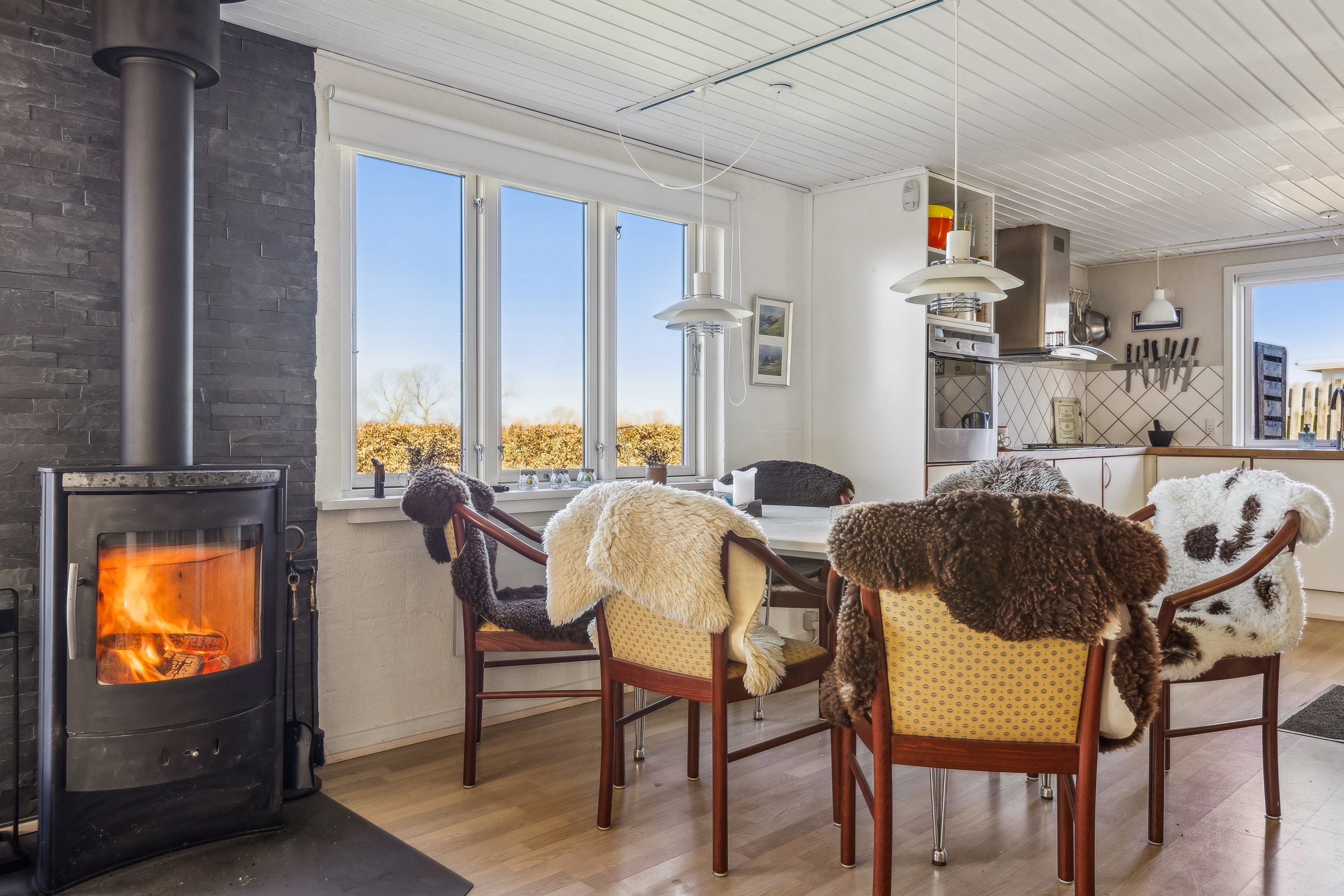 Fremhævet stue billede i fuldskærmstilstand. Billede af Rønnevænget 15, Tørresø Strand, 5450 Otterup