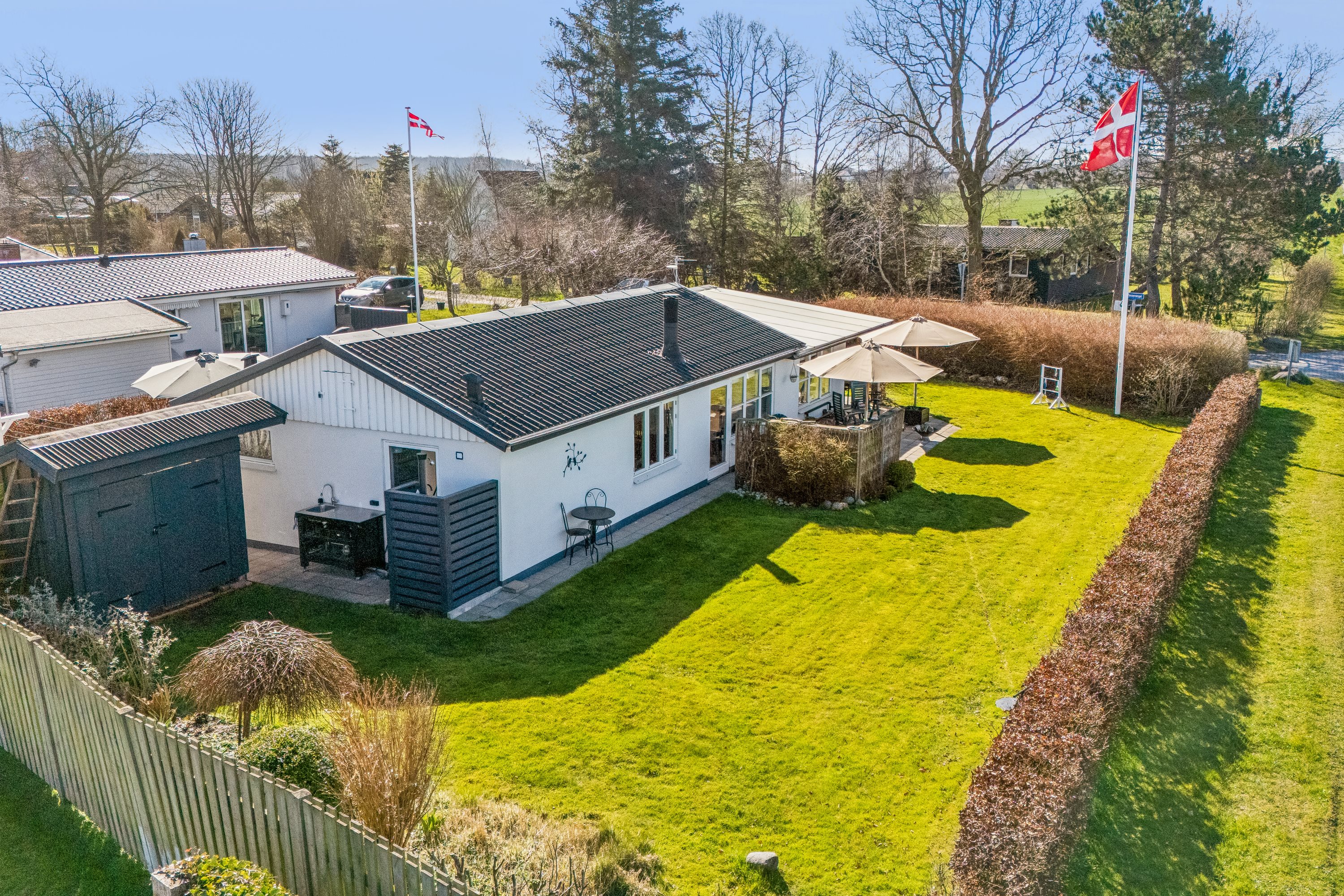 Miniaturebillede 1: have. Billede af Rønnevænget 15, Tørresø Strand, 5450 Otterup