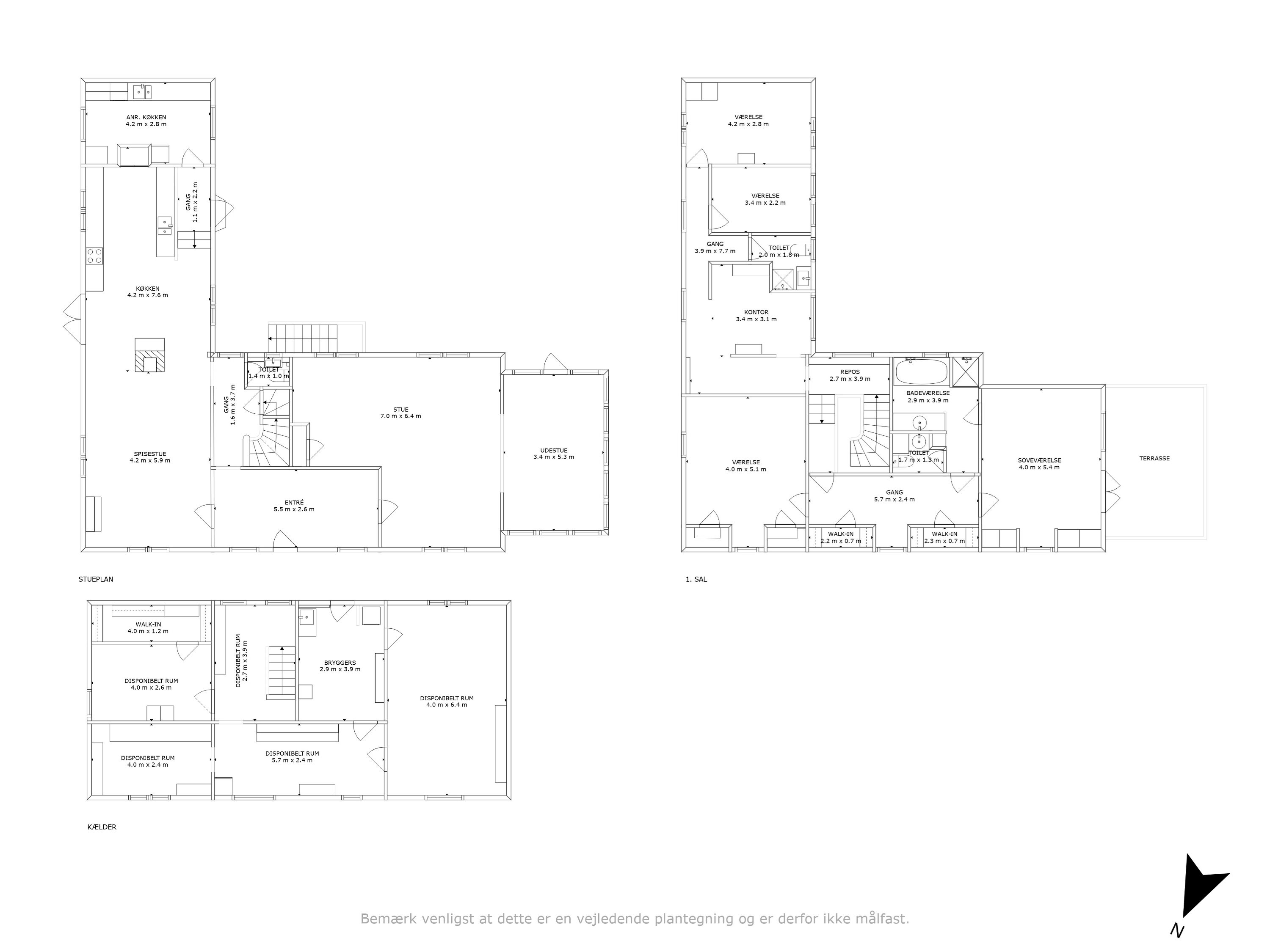 Plantegninger billede af Morlenesvej 22, 2840 Holte