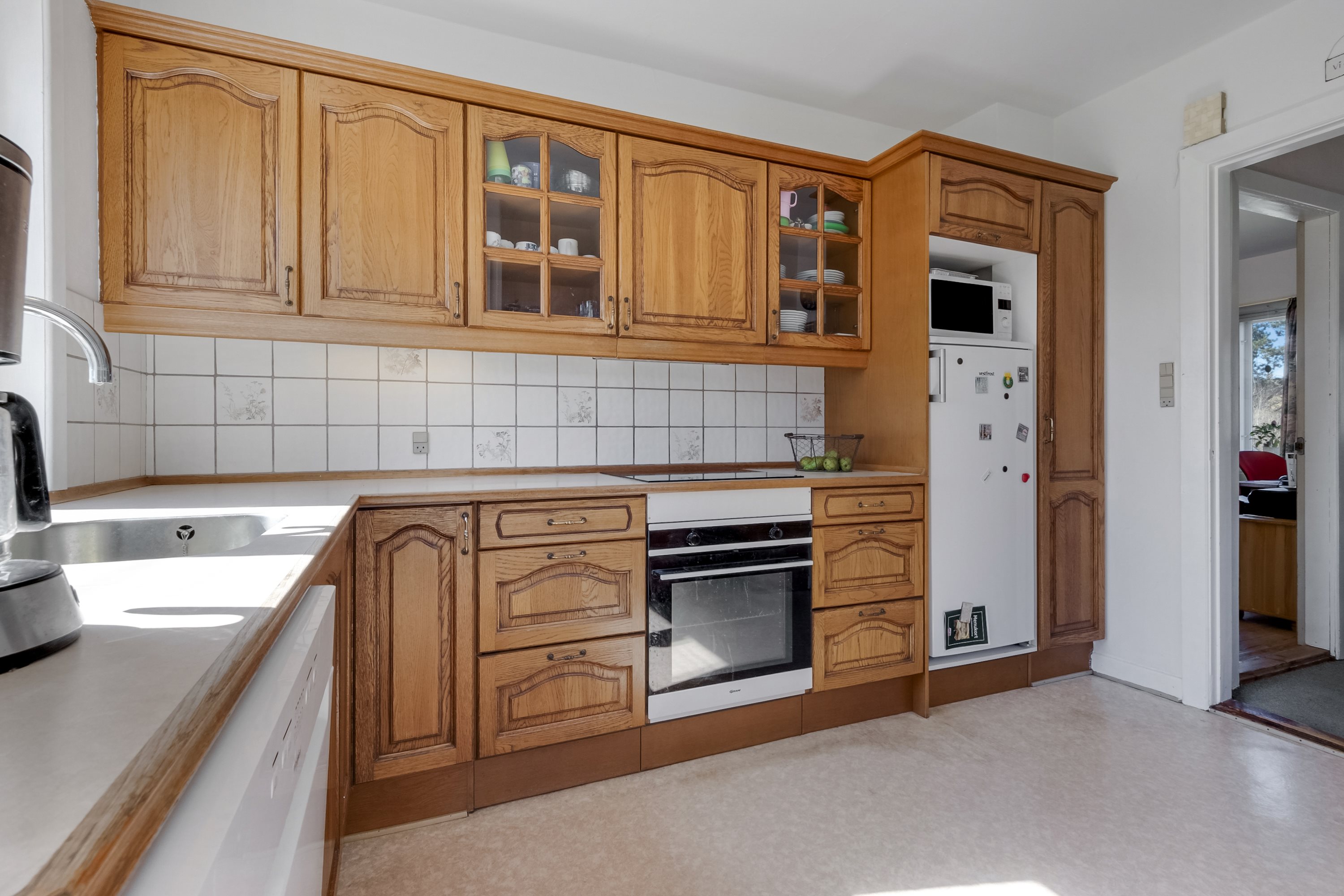 Fremhævet køkken billede i fuldskærmstilstand. Billede af Akkerupvej 70, 5683 Haarby