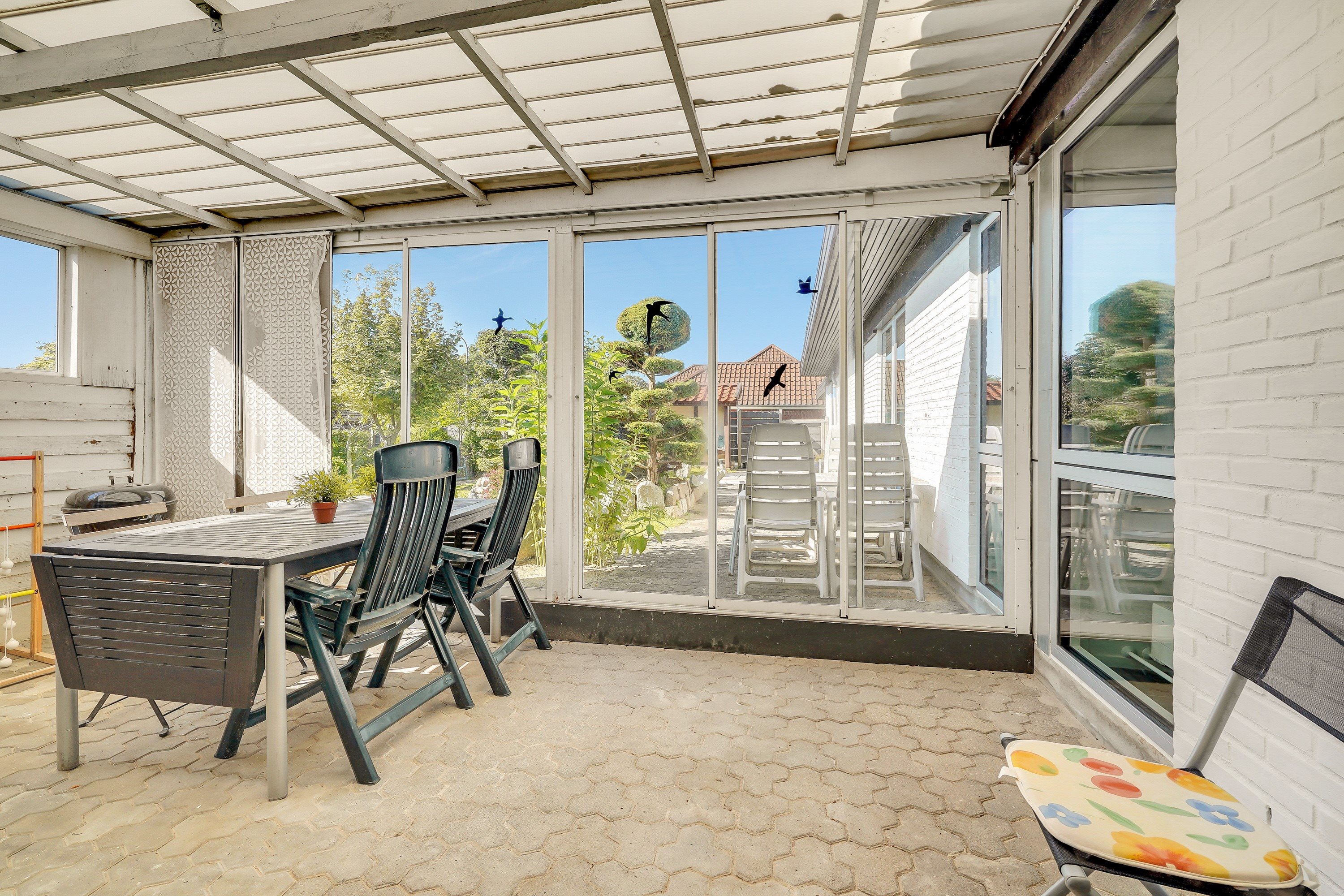 Fremhævet overdækket terrasse billede i fuldskærmstilstand. Billede af Ålborgvej 14, 6700 Esbjerg