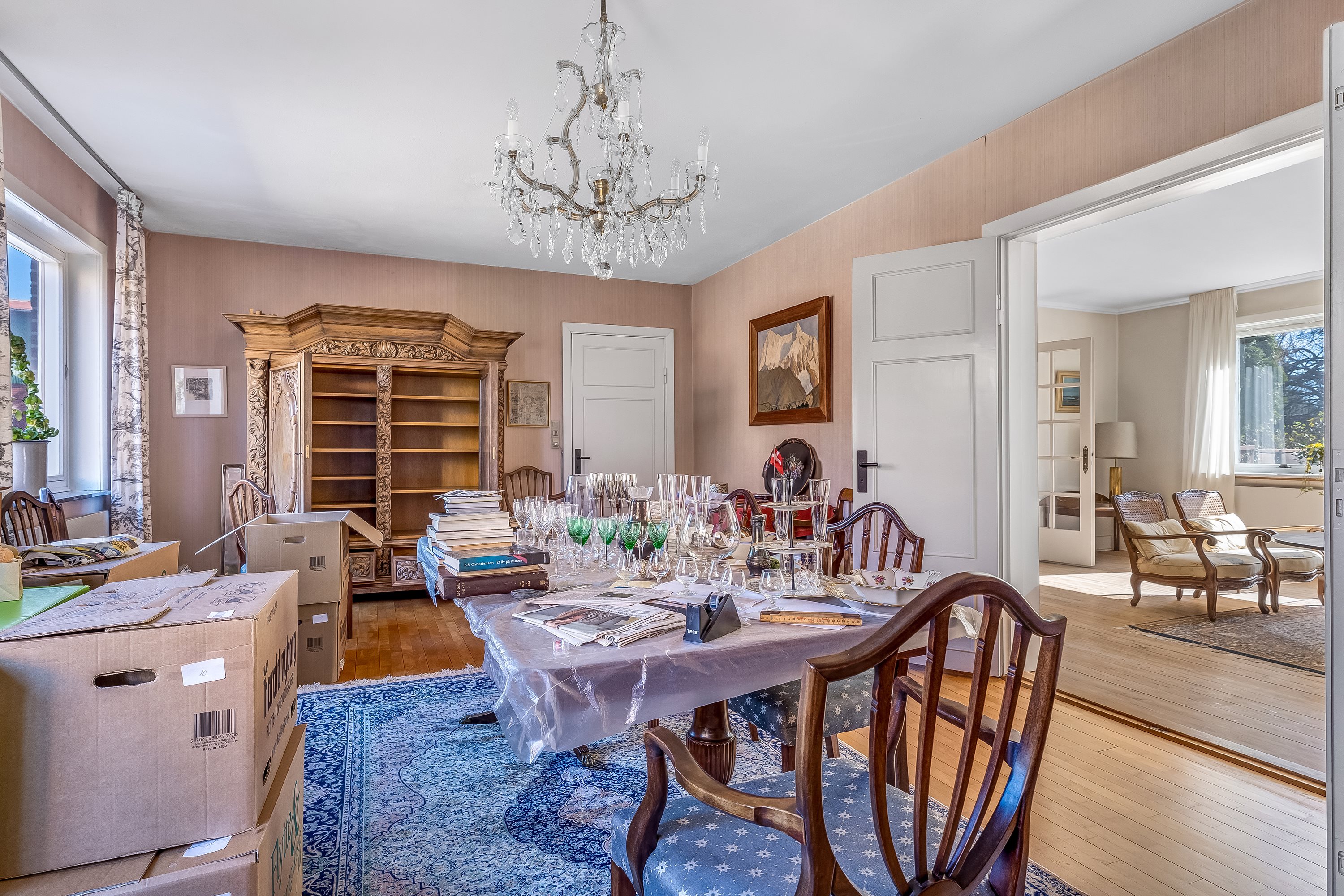 Fremhævet stue billede i fuldskærmstilstand. Billede af Aastrupvej 39, Vejringe, 4850 Stubbekøbing