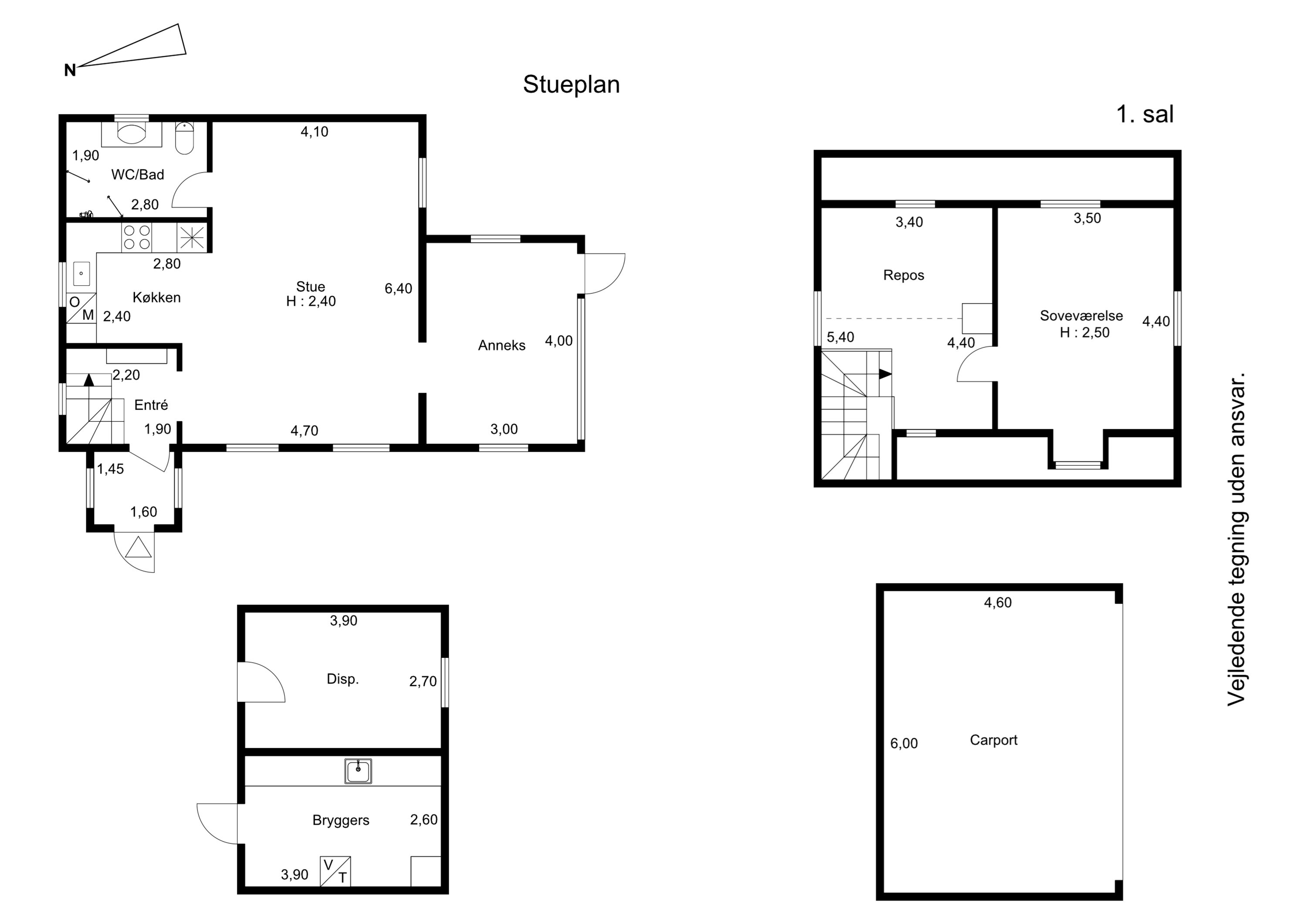 Plantegninger billede af Seinhuusvej 16A, 4672 Klippinge