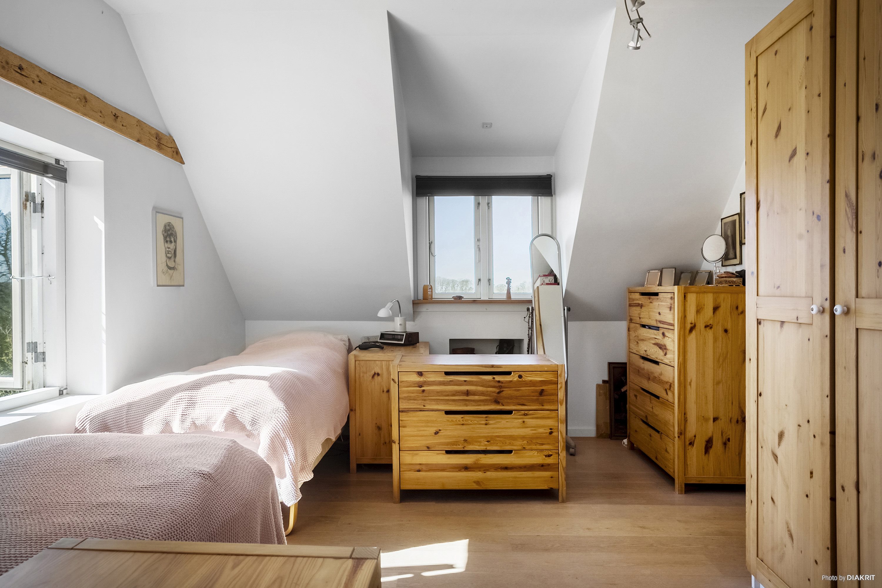 Fremhævet soveværelse billede i fuldskærmstilstand. Billede af Seinhuusvej 16A, 4672 Klippinge