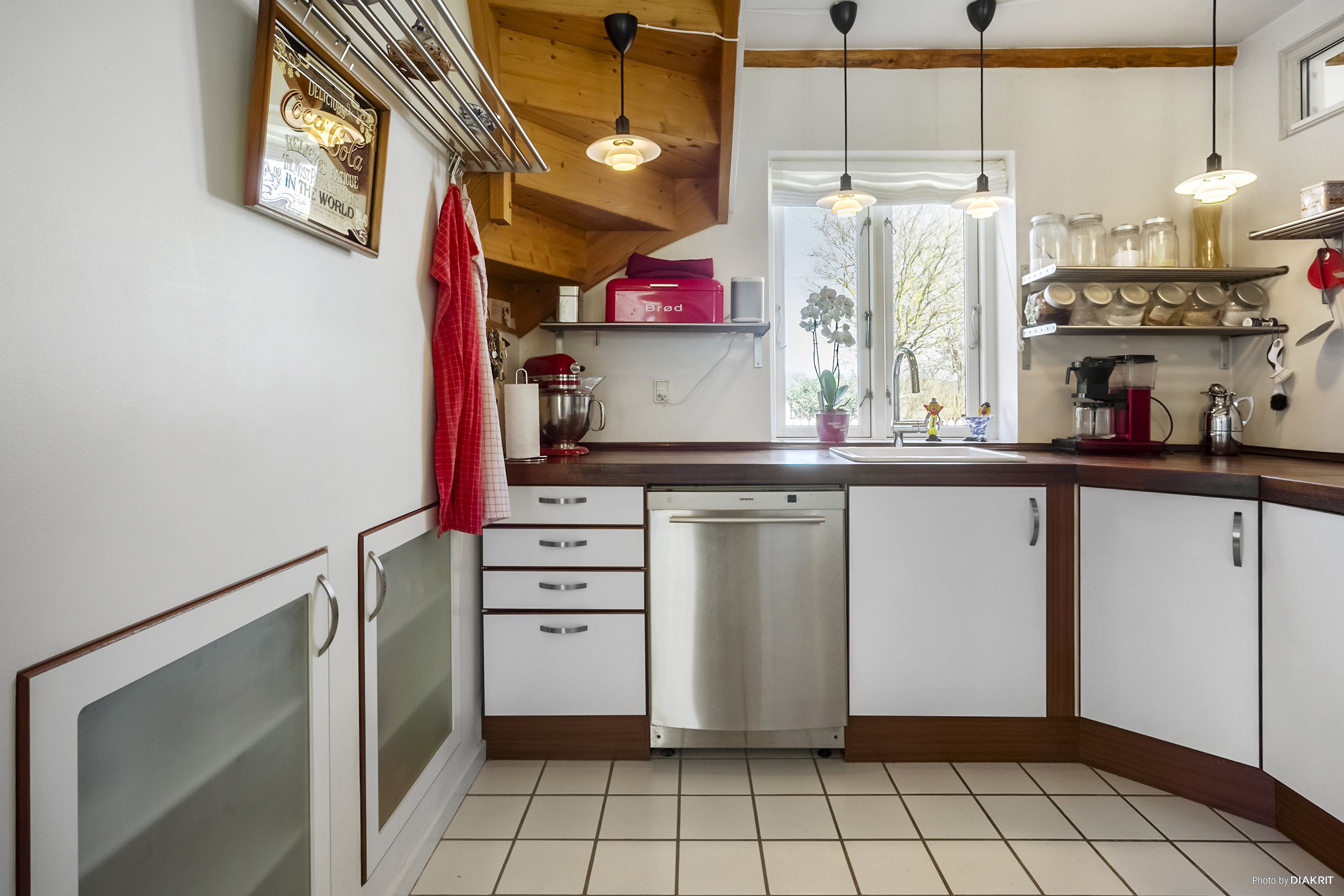 Fremhævet køkken billede i fuldskærmstilstand. Billede af Seinhuusvej 16A, 4672 Klippinge