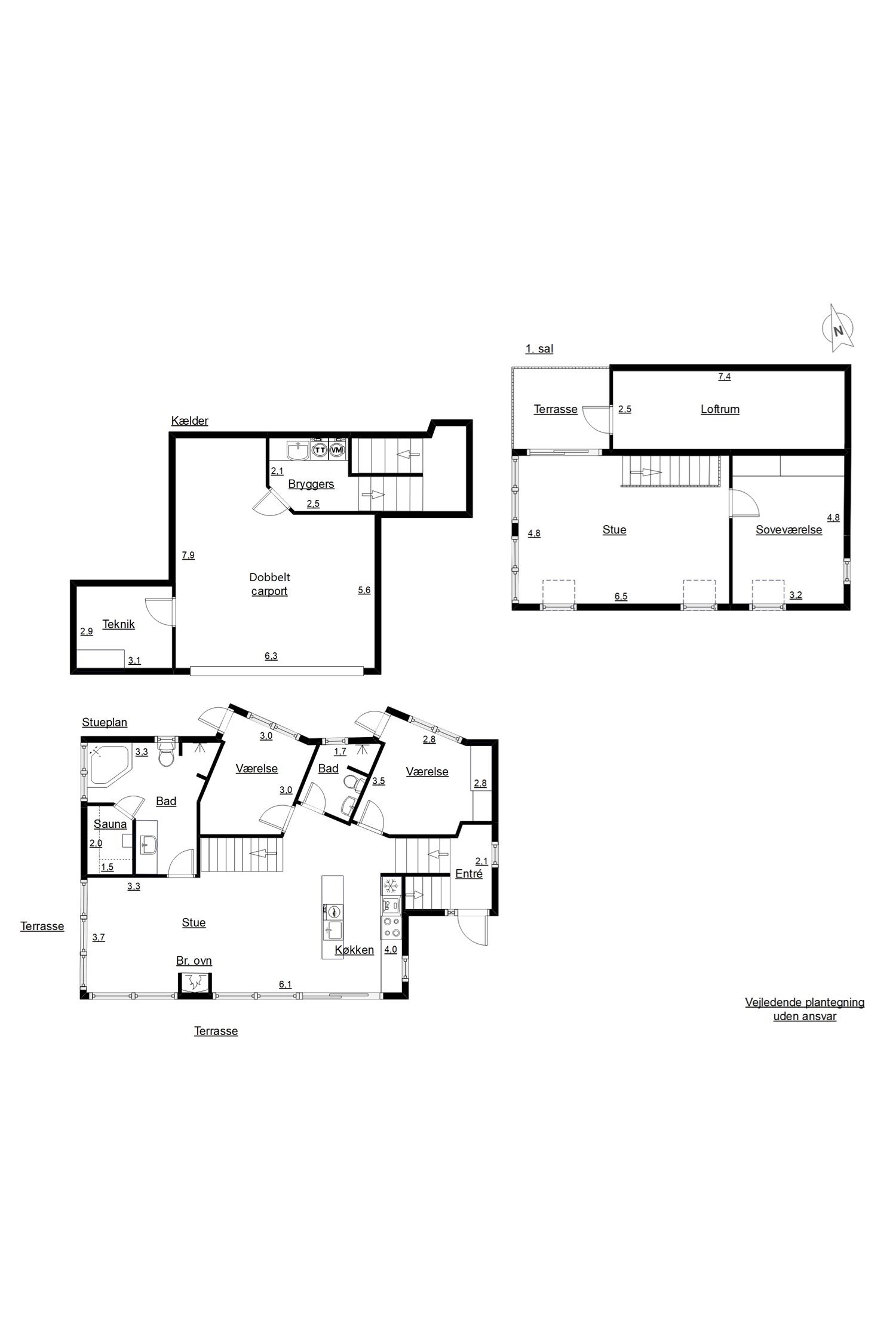 Plantegninger billede af Fasanvej 10, Henne Strand, 6854 Henne