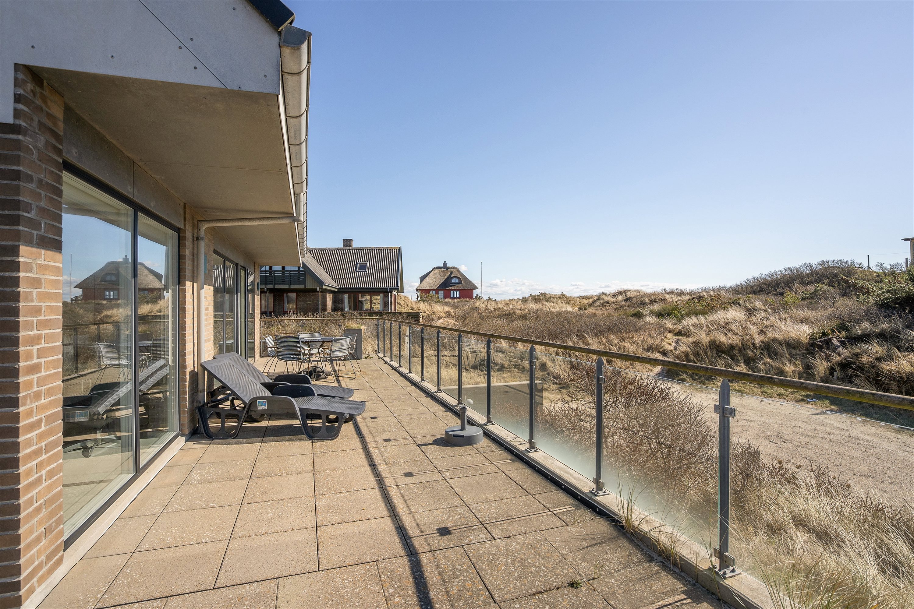 Fremhævet terrasse billede i fuldskærmstilstand. Billede af Fasanvej 10, Henne Strand, 6854 Henne