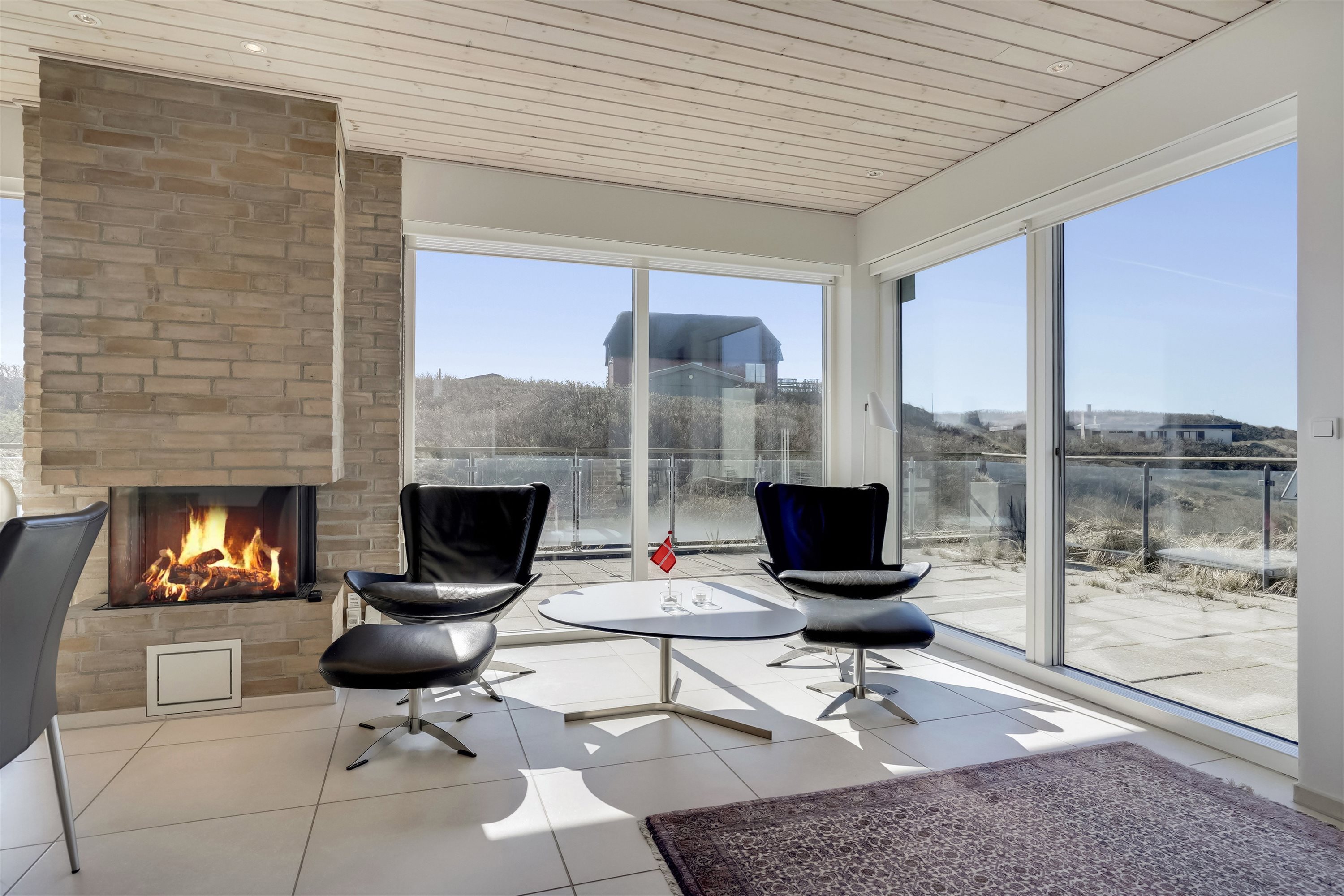 Fremhævet stue billede i fuldskærmstilstand. Billede af Fasanvej 10, Henne Strand, 6854 Henne