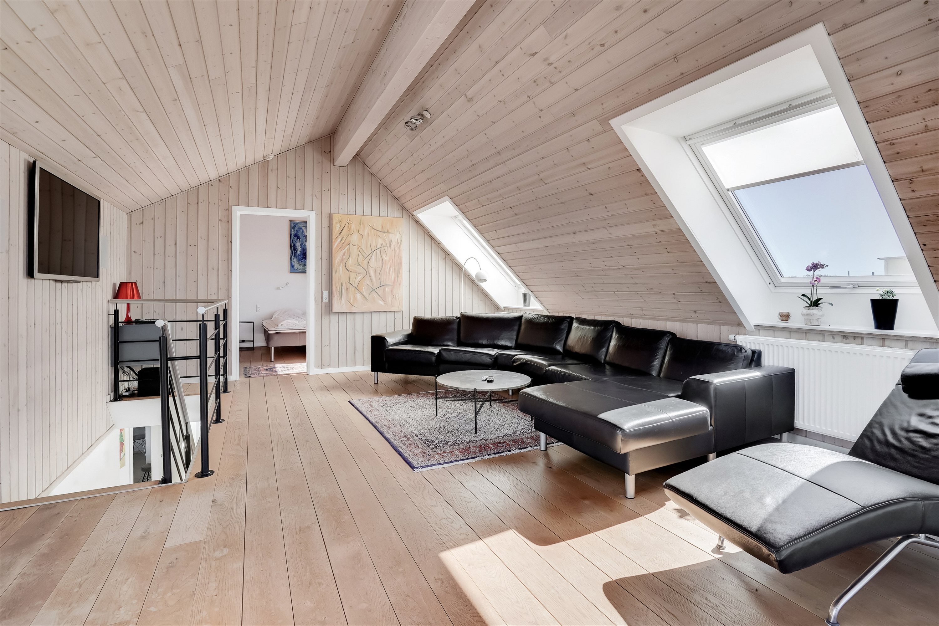 Fremhævet stue billede i fuldskærmstilstand. Billede af Fasanvej 10, Henne Strand, 6854 Henne