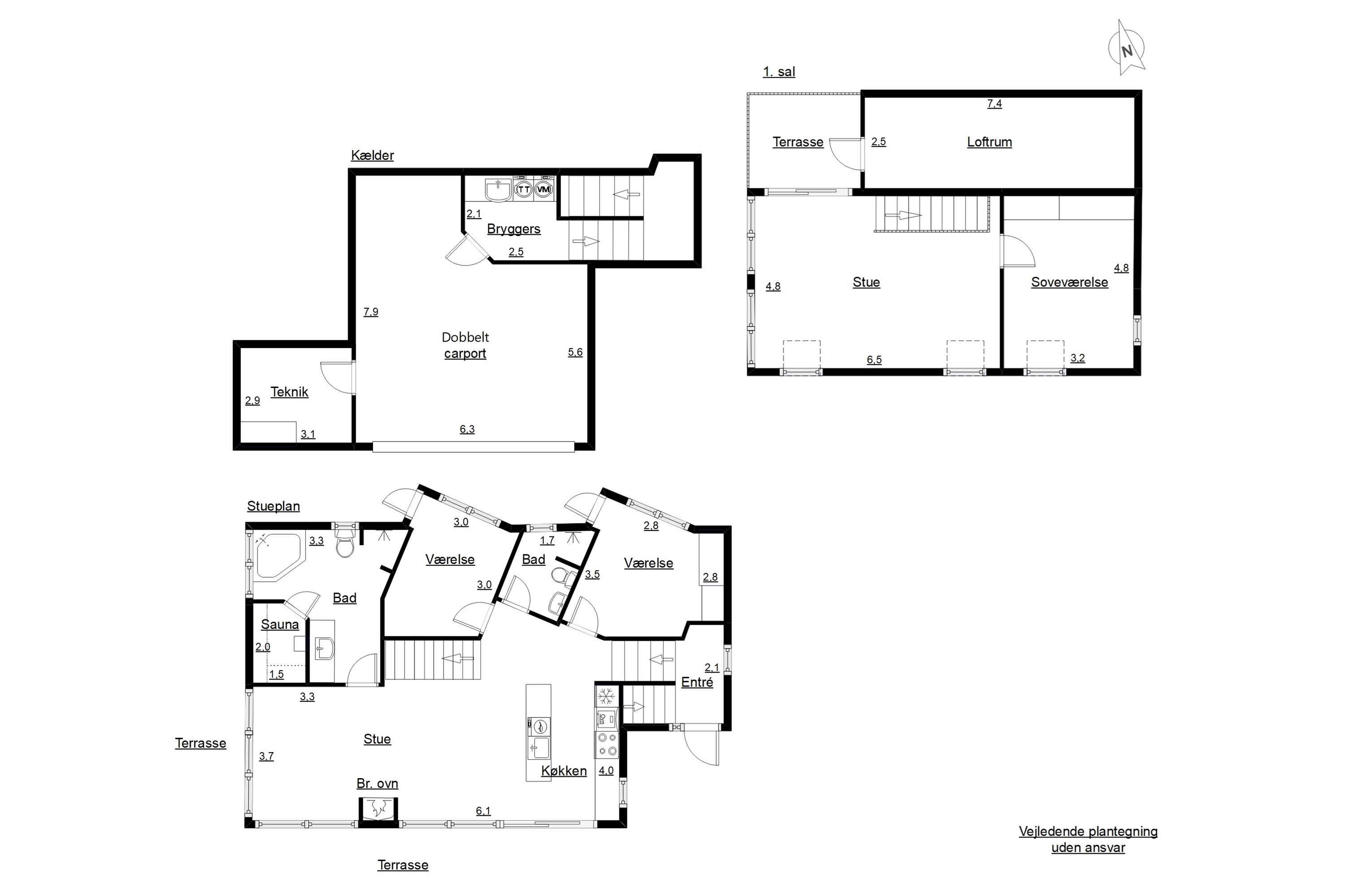 Plantegninger billede af Fasanvej 10, Henne Strand, 6854 Henne