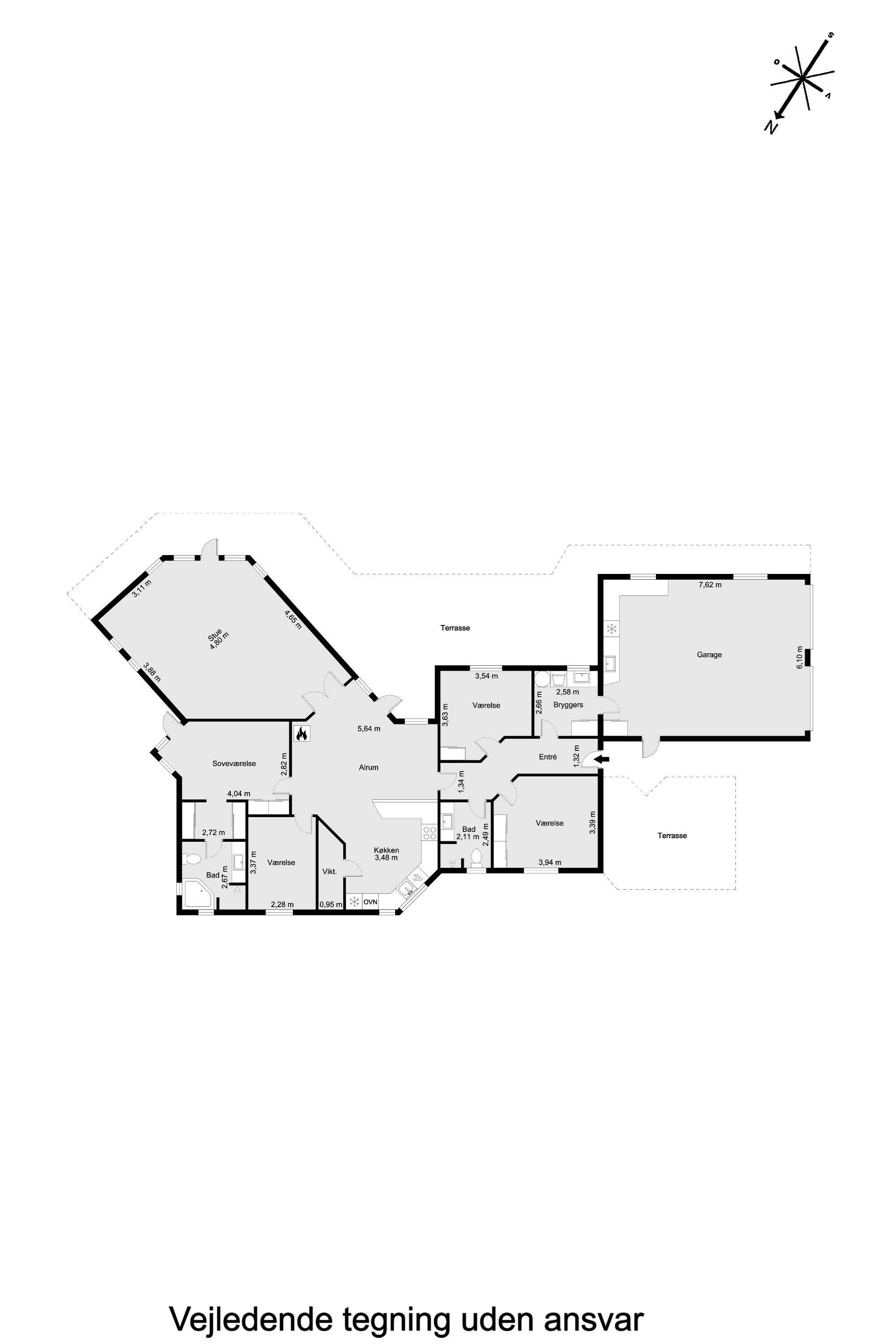 Plantegninger billede af Blåbærhaven 11, 8520 Lystrup