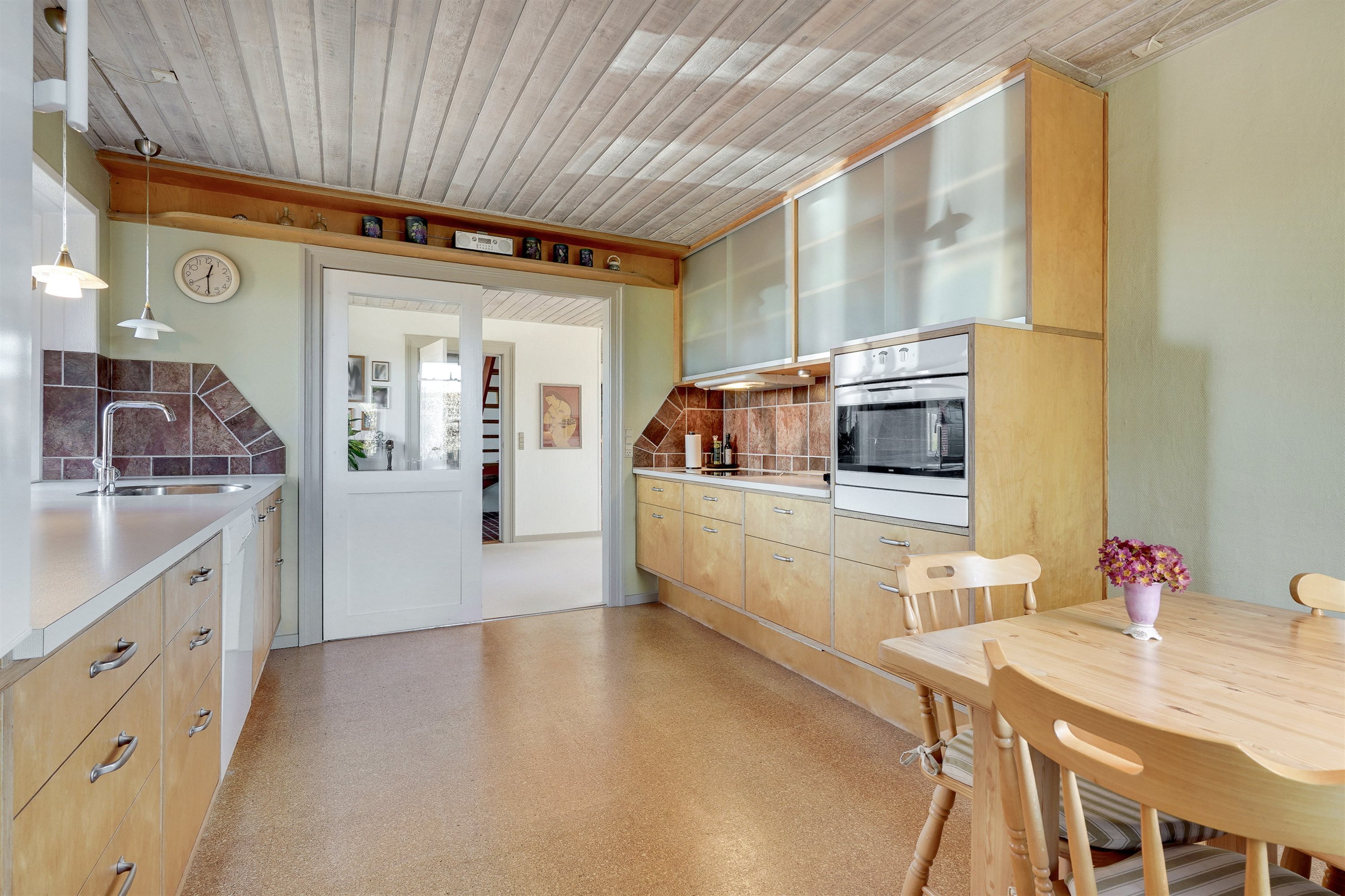 Fremhævet køkken billede i fuldskærmstilstand. Billede af Sdr Mallevej 44, Horne, 6800 Varde