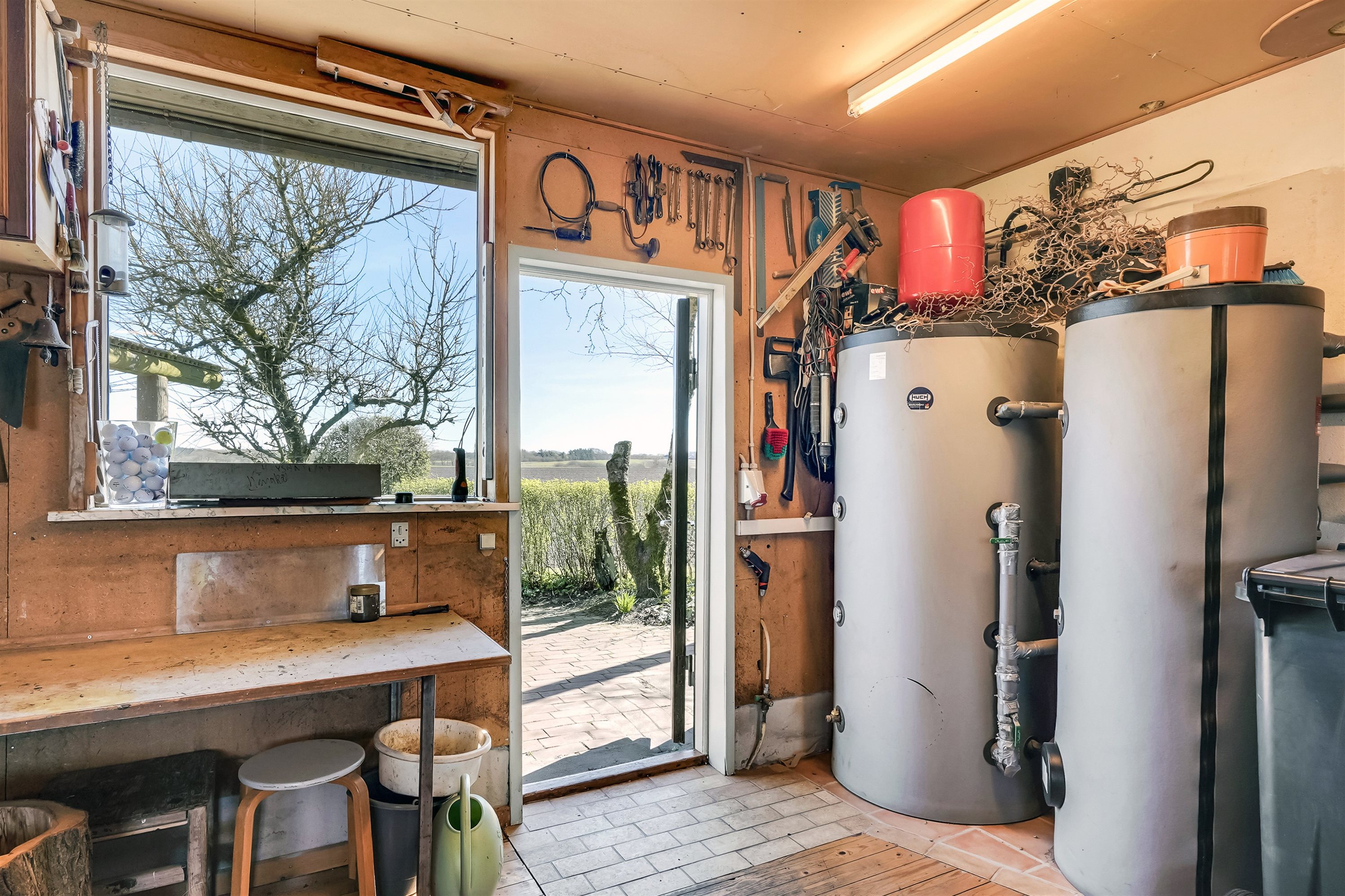 Fremhævet værksted billede i fuldskærmstilstand. Billede af Sdr Mallevej 44, Horne, 6800 Varde