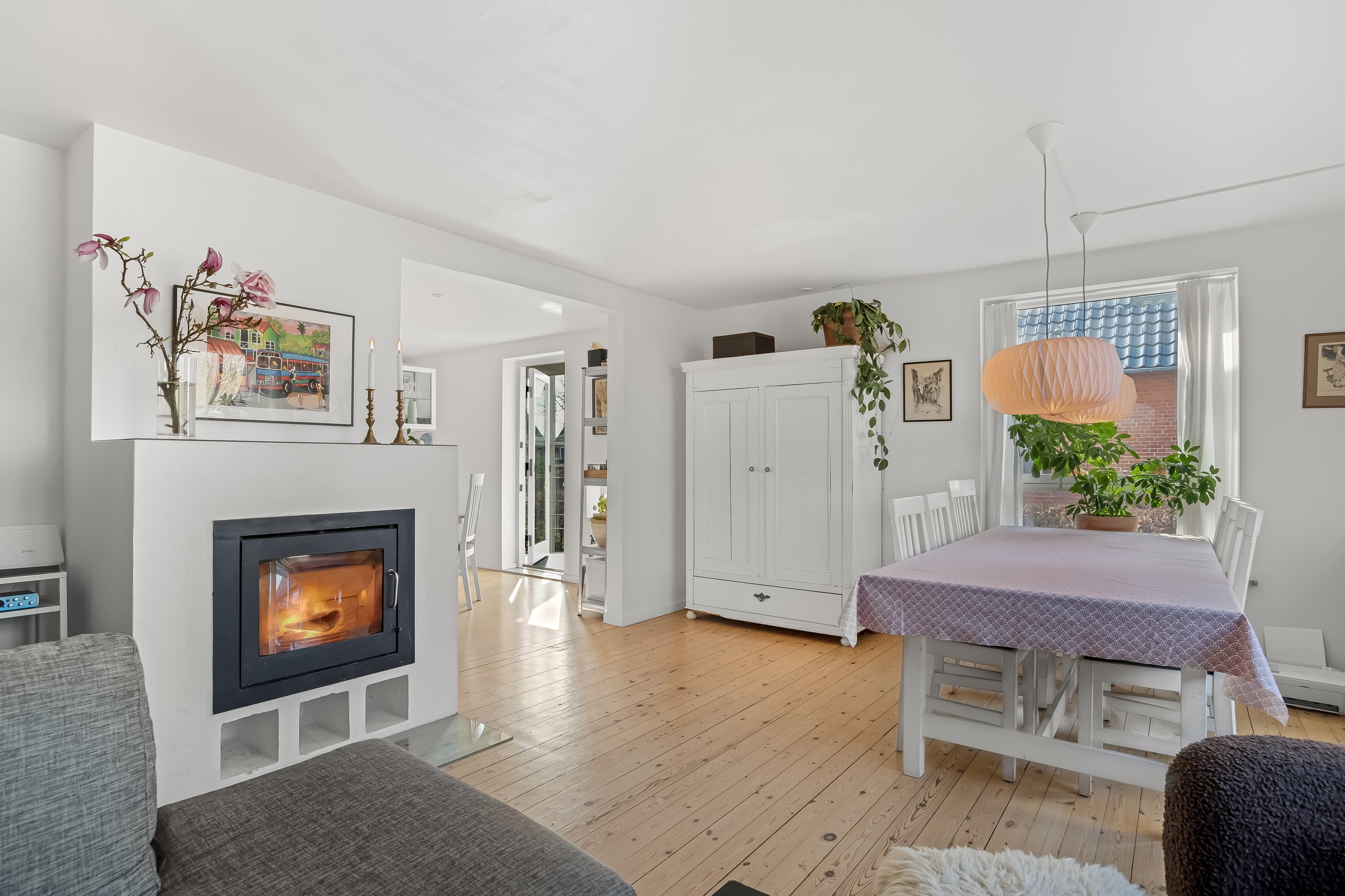 Fremhævet stue billede i fuldskærmstilstand. Billede af Rudesvej 6, 7500 Holstebro