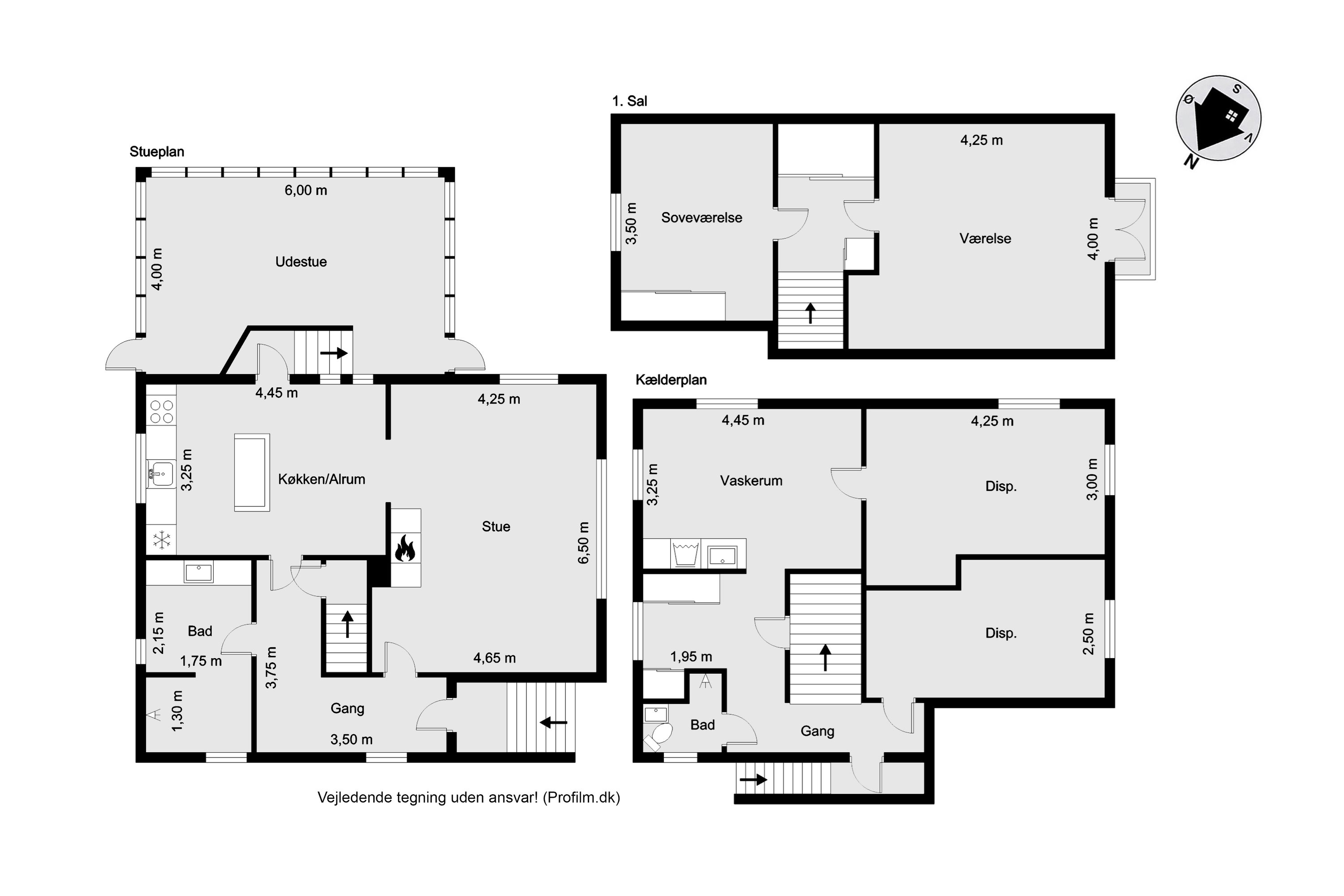 Plantegninger billede af Rudesvej 6, 7500 Holstebro
