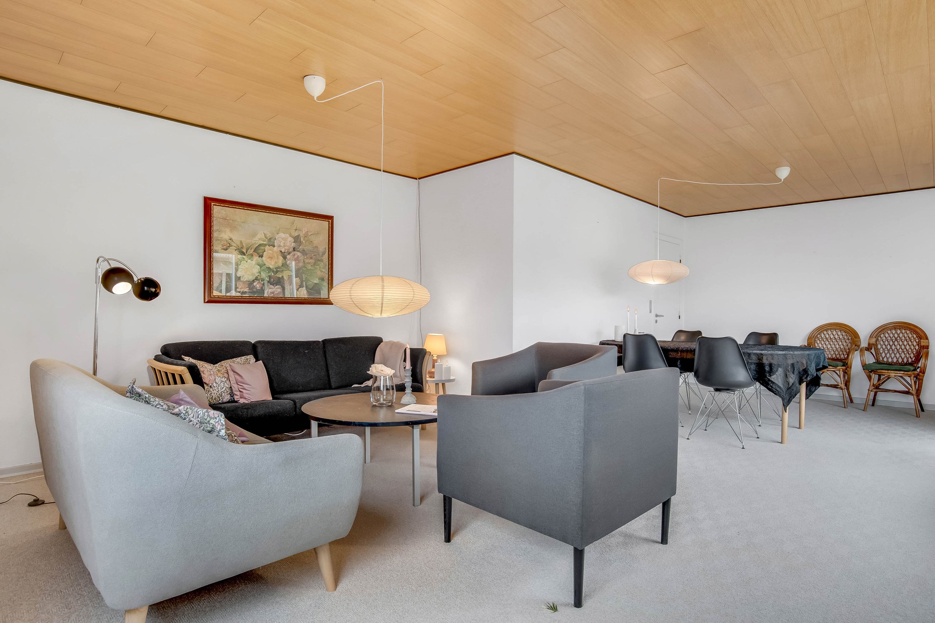 Miniaturebillede 1: stue. Billede af Prins Buris Vej 40, Mejdal, 7500 Holstebro