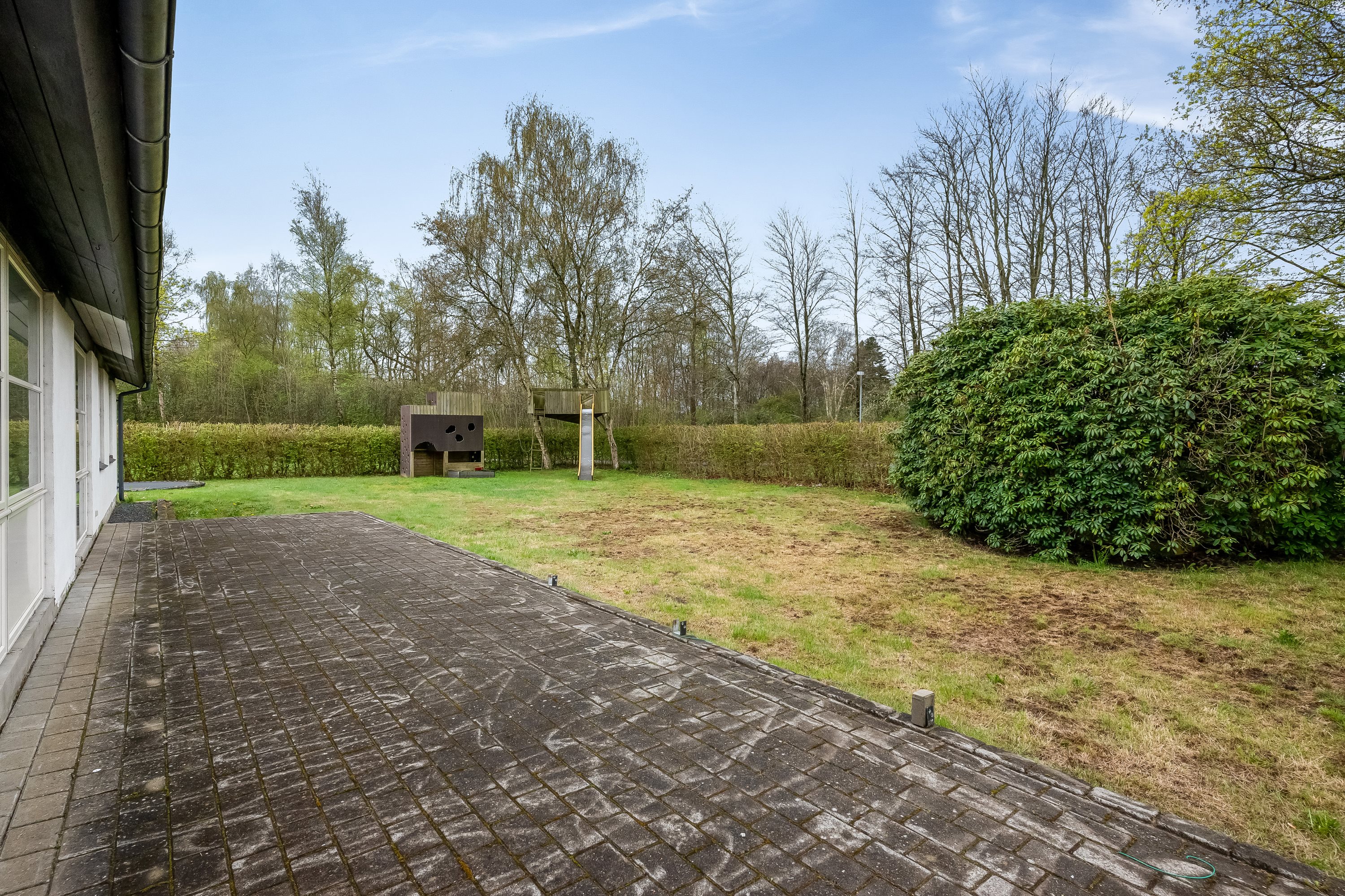 Fremhævet terrasse billede i fuldskærmstilstand. Billede af P O Pedersens Vej 65, 7500 Holstebro