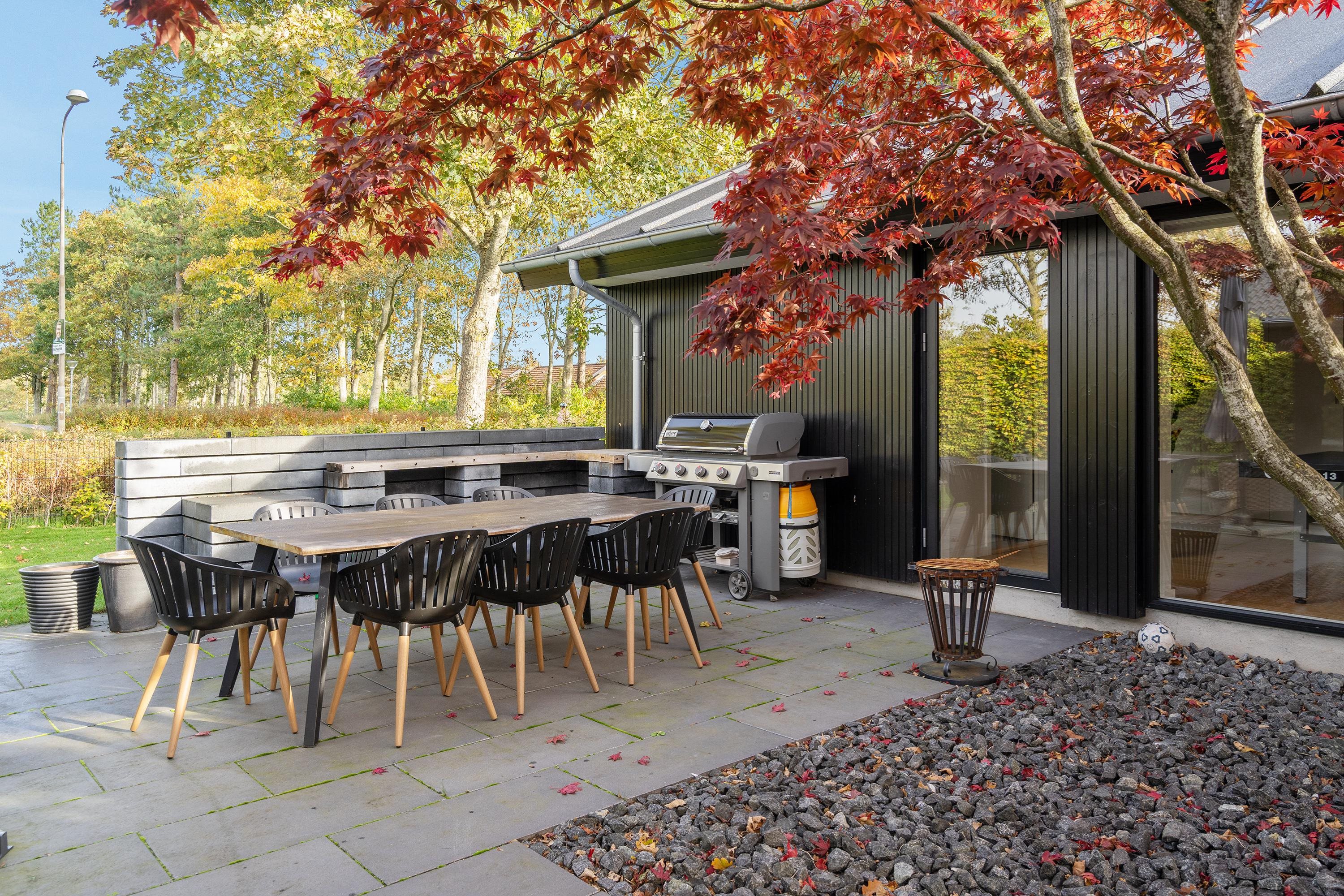 Fremhævet terrasse billede i fuldskærmstilstand. Billede af Sønderkær 381, 7190 Billund