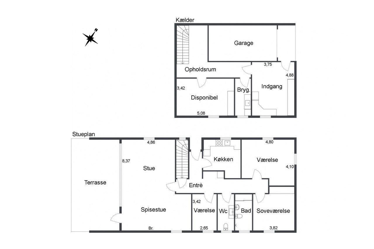 Plantegninger billede af Tårnvej 16, 9830 Tårs