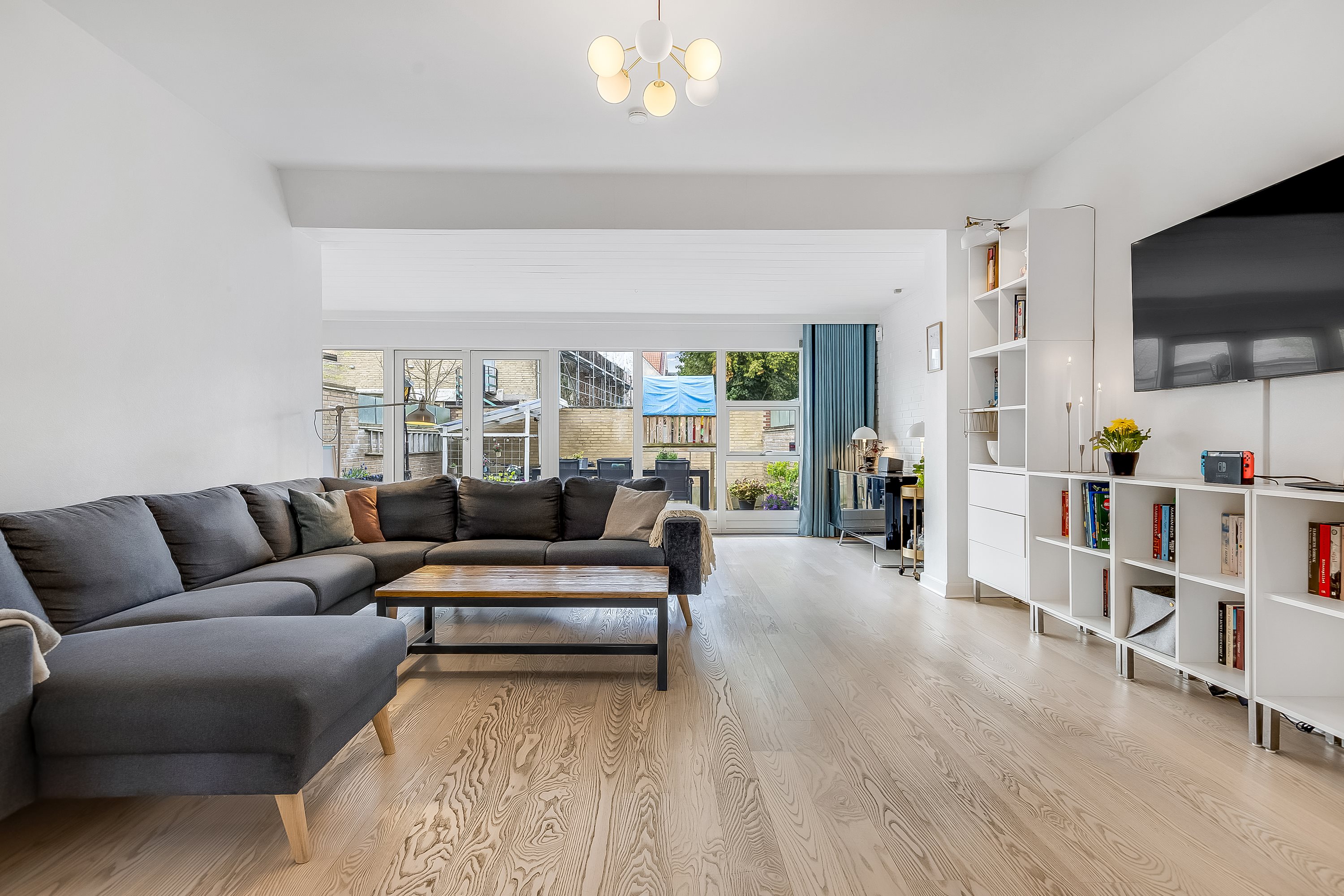 Fremhævet stue billede i fuldskærmstilstand. Billede af Bøllingsvej 39, 4100 Ringsted