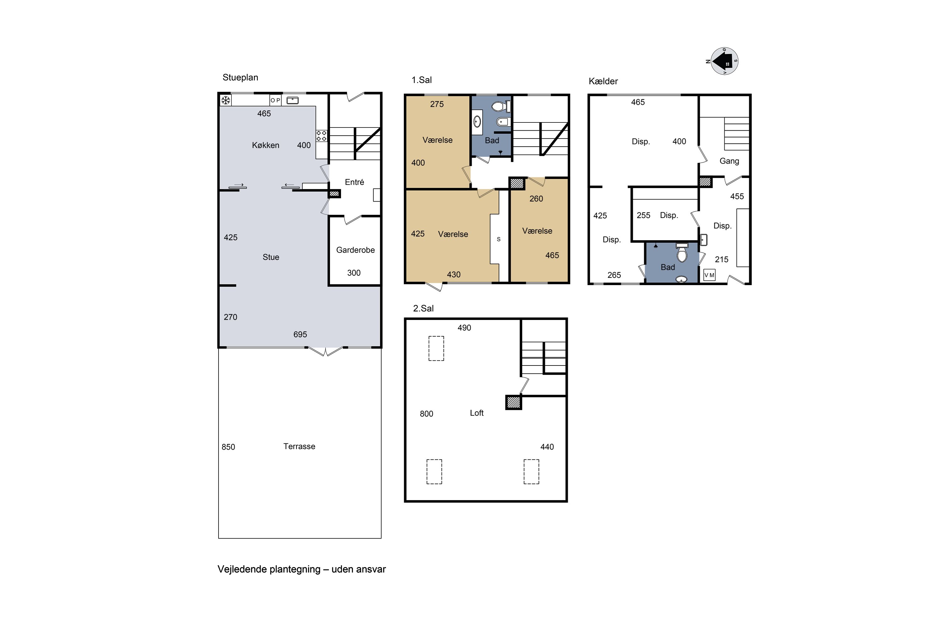 Plantegninger billede af Bøllingsvej 39, 4100 Ringsted