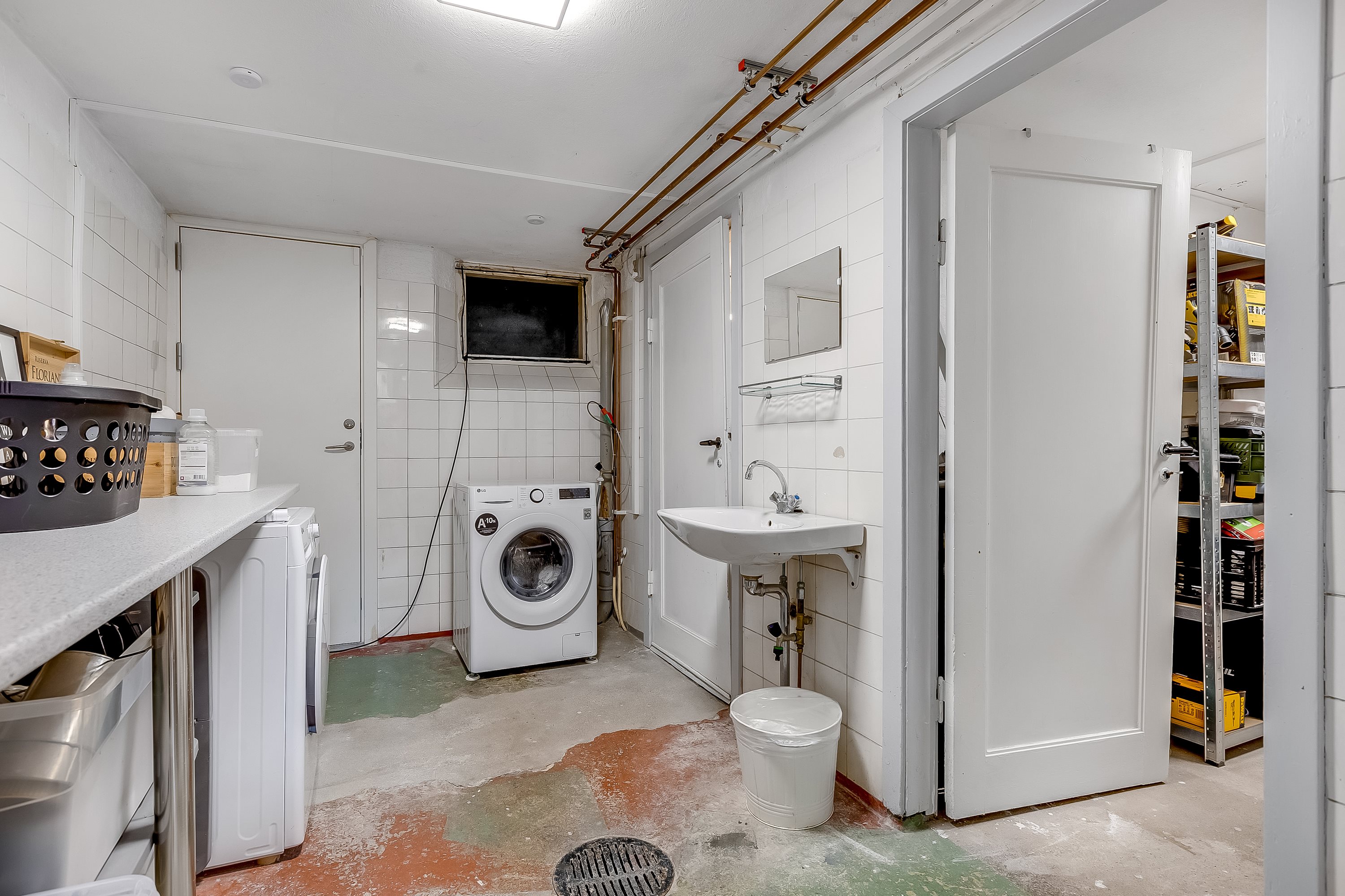 Fremhævet vaskerum billede i fuldskærmstilstand. Billede af Bøllingsvej 39, 4100 Ringsted