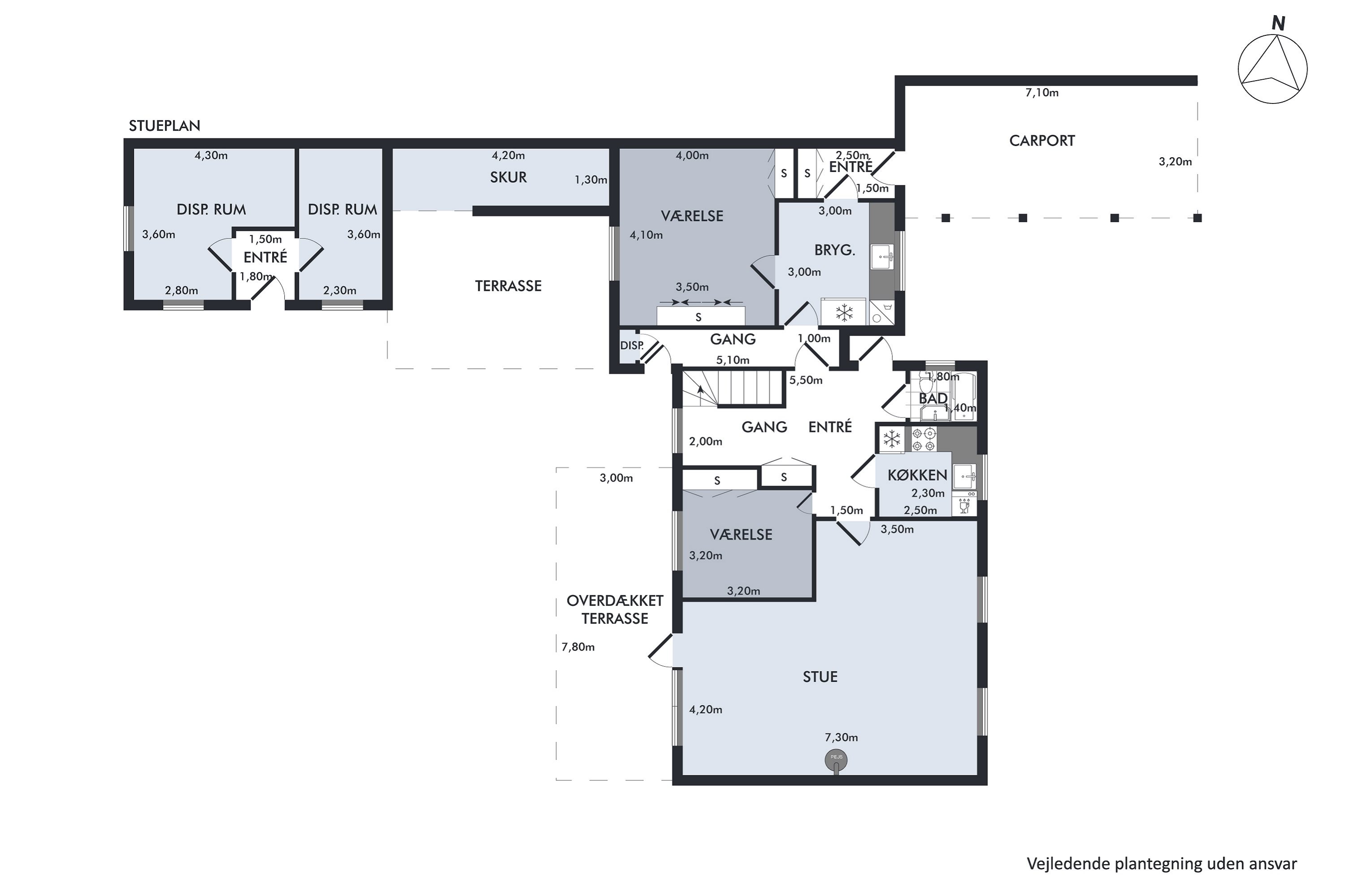 Plantegninger billede af Østerby Havnegade 58, Østerby Havn, 9940 Læsø