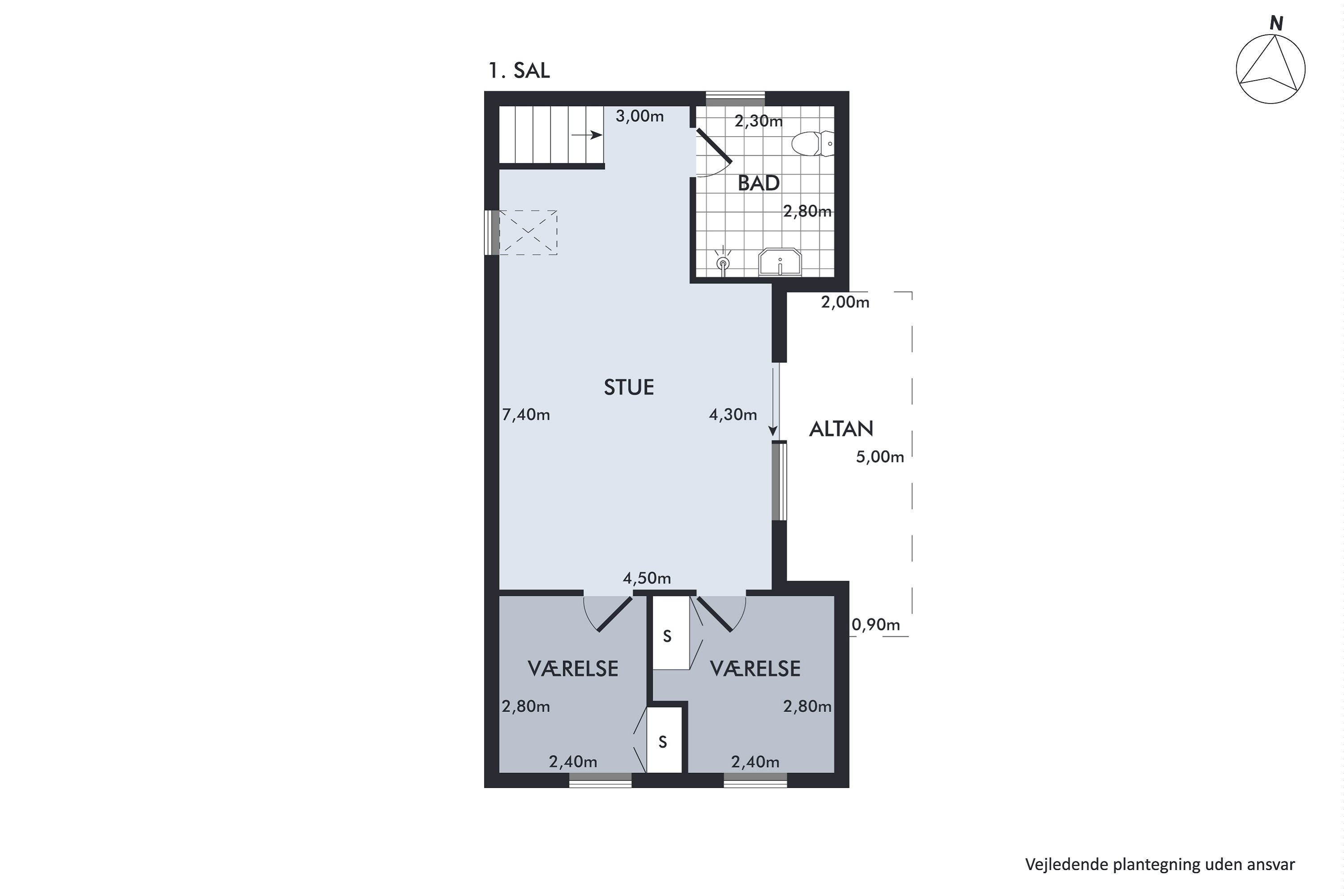 Plantegninger billede af Østerby Havnegade 58, Østerby Havn, 9940 Læsø