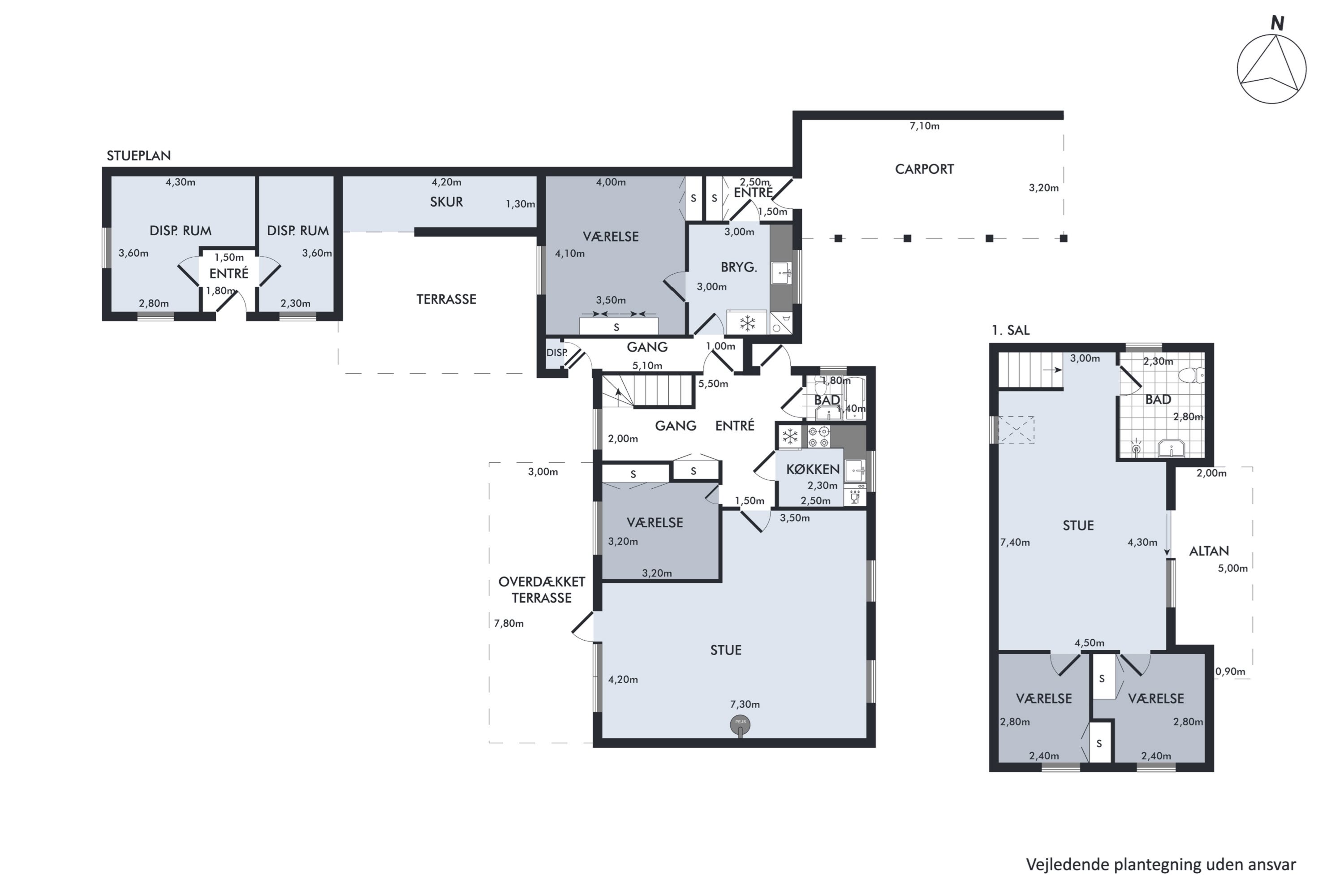 Plantegninger billede af Østerby Havnegade 58, Østerby Havn, 9940 Læsø