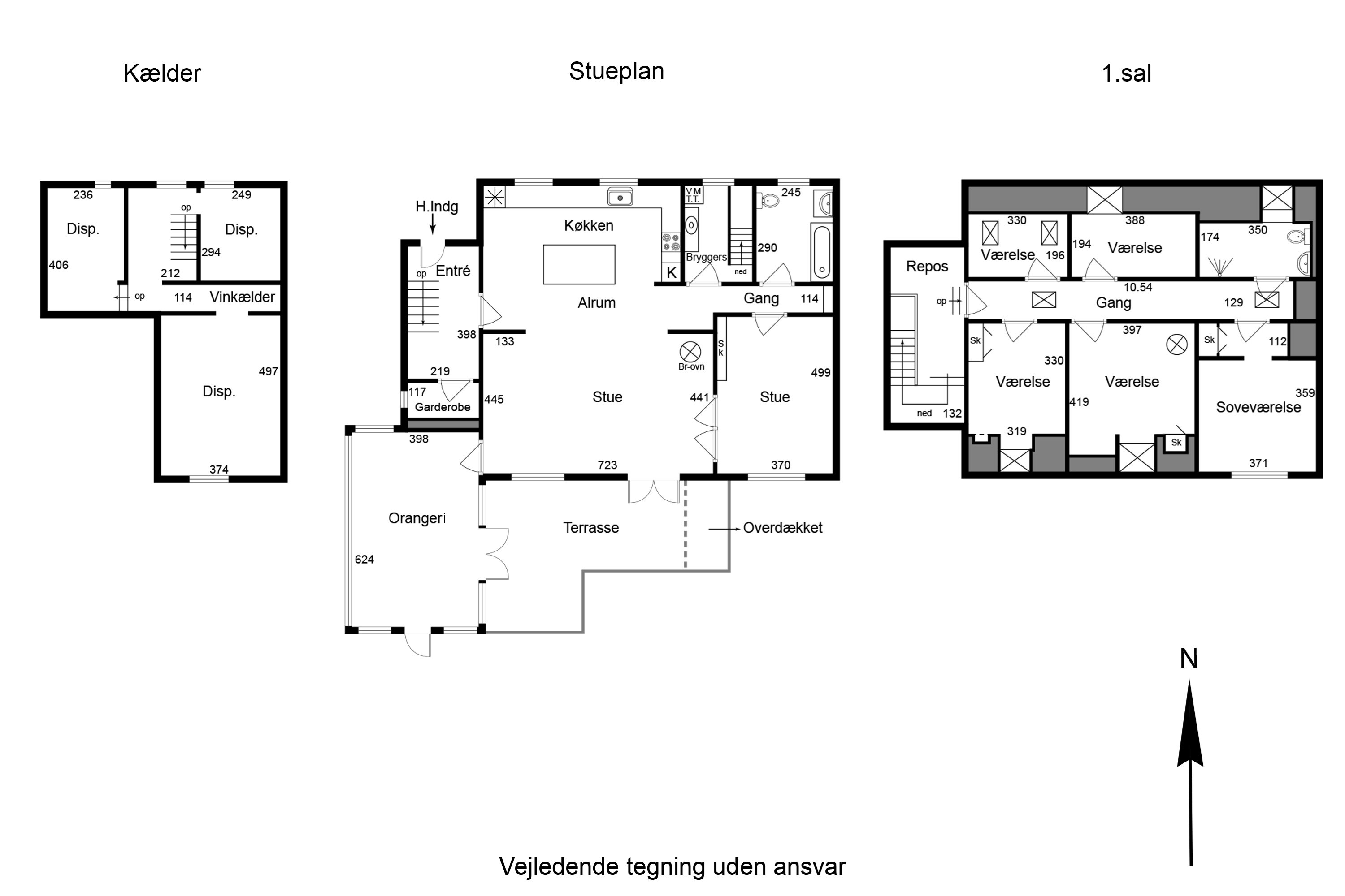 Plantegninger billede af Teglgårdsparken 40A, 5500 Middelfart