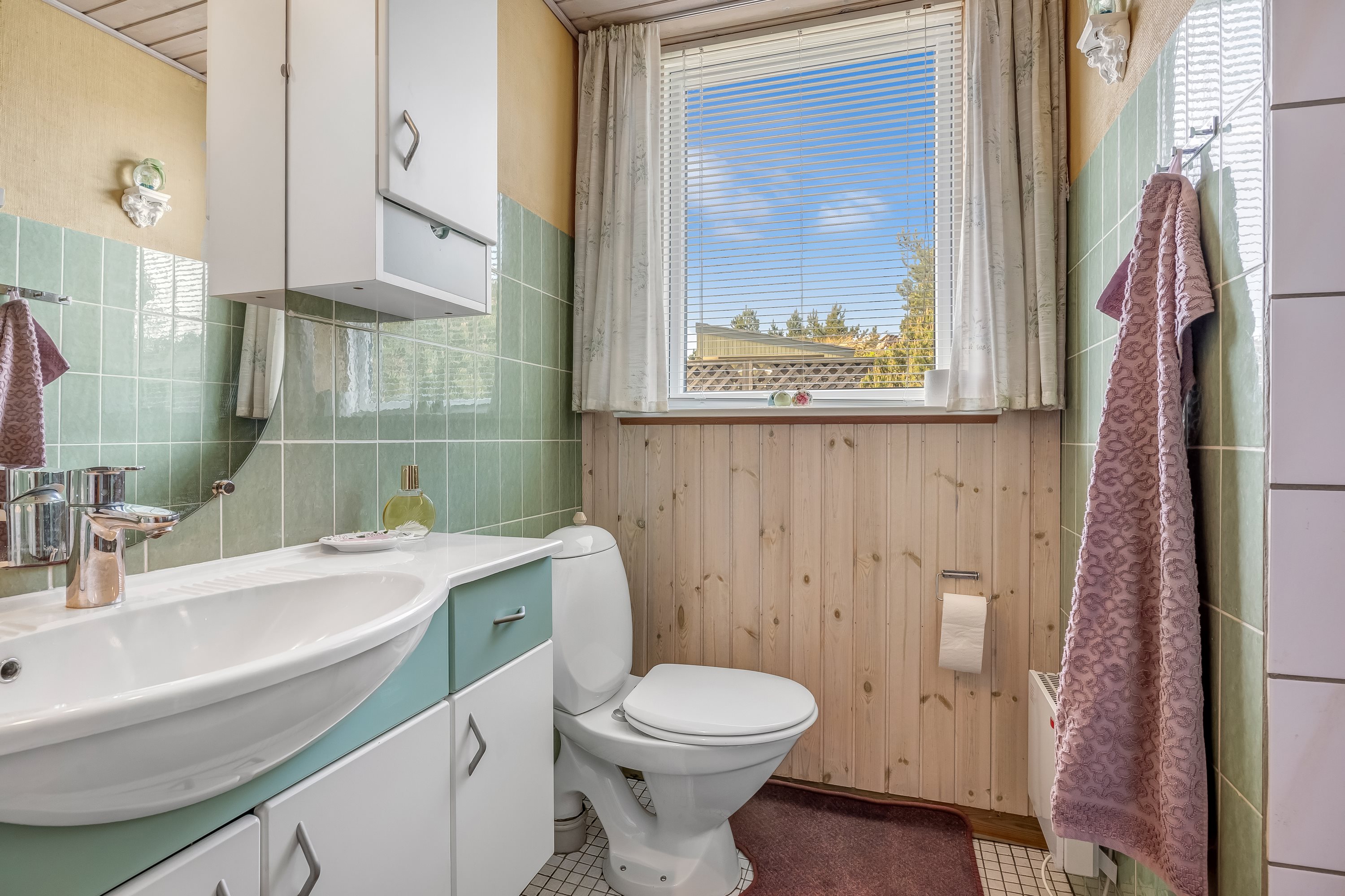 Fremhævet badeværelse billede i fuldskærmstilstand. Billede af Holmsborgvej 8, Søndervig, 6950 Ringkøbing