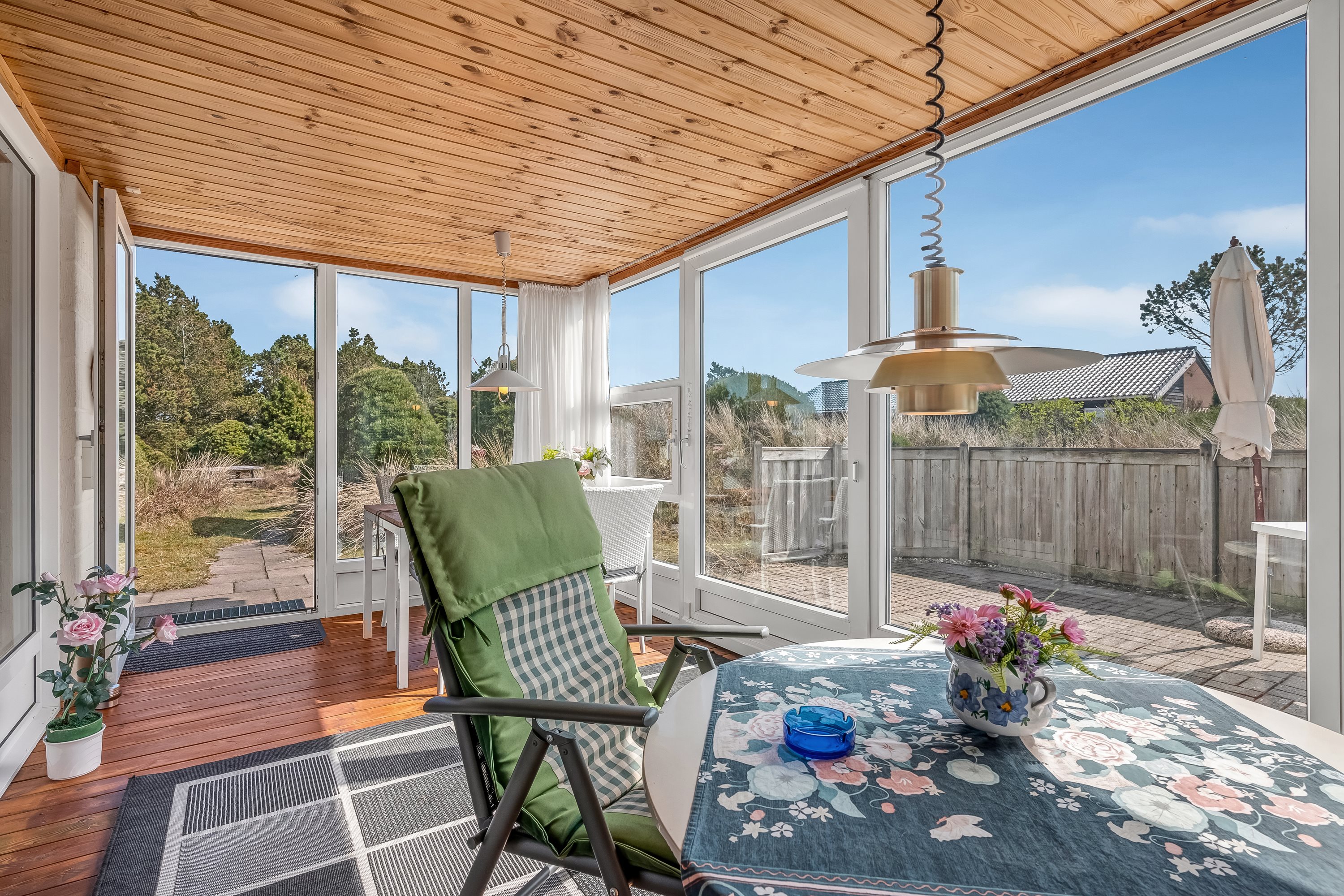 Fremhævet udestue billede i fuldskærmstilstand. Billede af Holmsborgvej 8, Søndervig, 6950 Ringkøbing