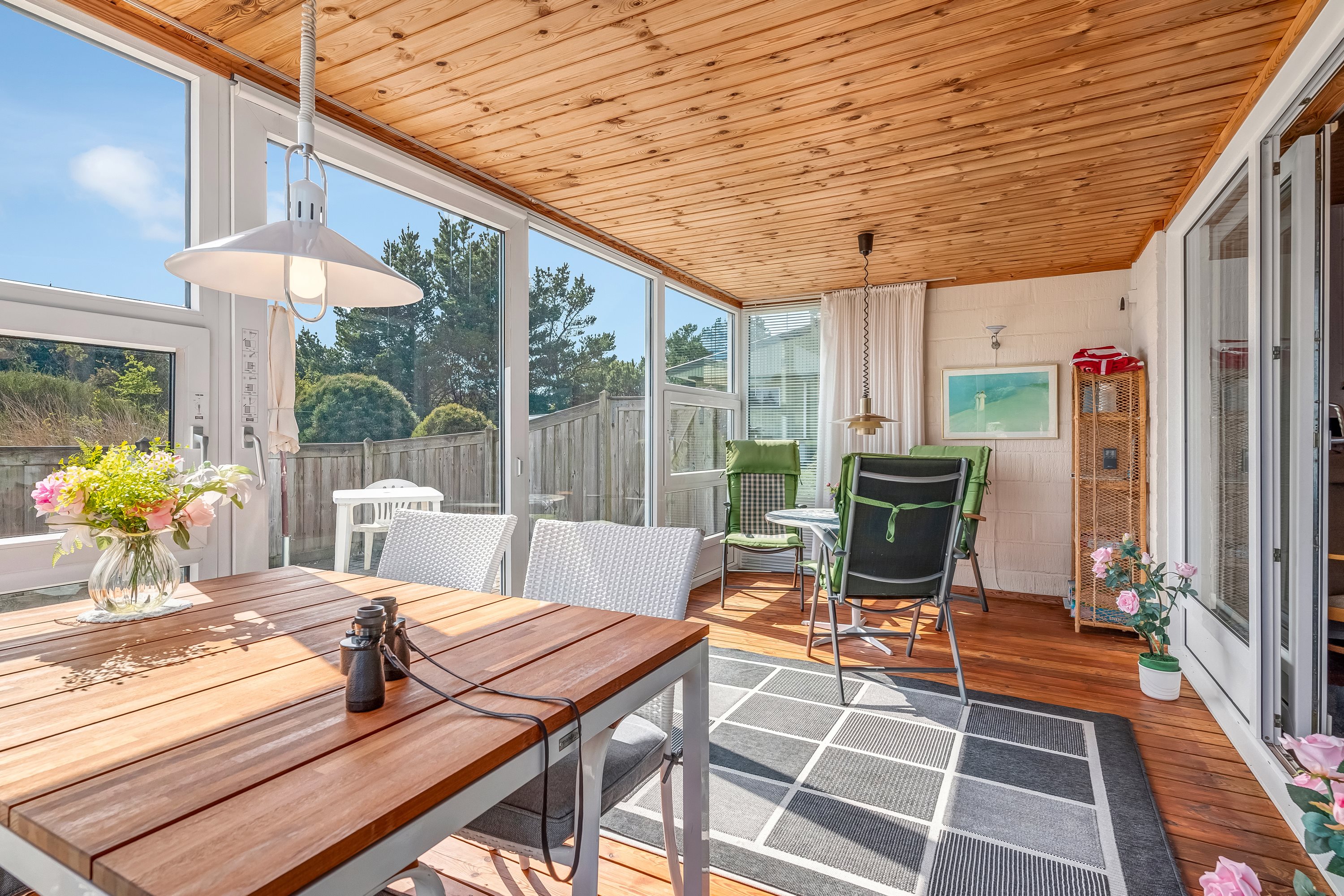 Fremhævet udestue billede i fuldskærmstilstand. Billede af Holmsborgvej 8, Søndervig, 6950 Ringkøbing