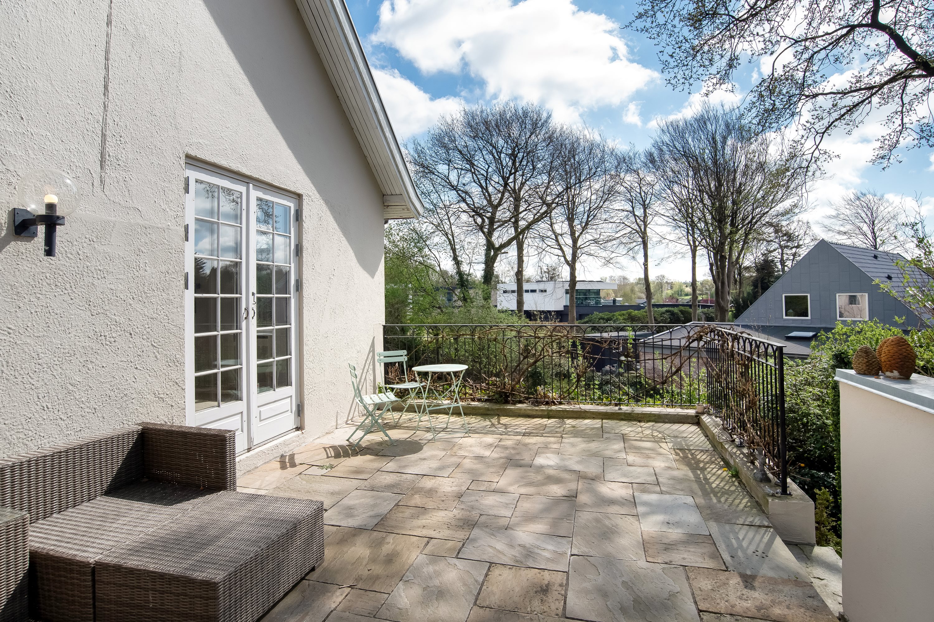 Fremhævet terrasse billede i fuldskærmstilstand. Billede af Porsevej 7, 7500 Holstebro