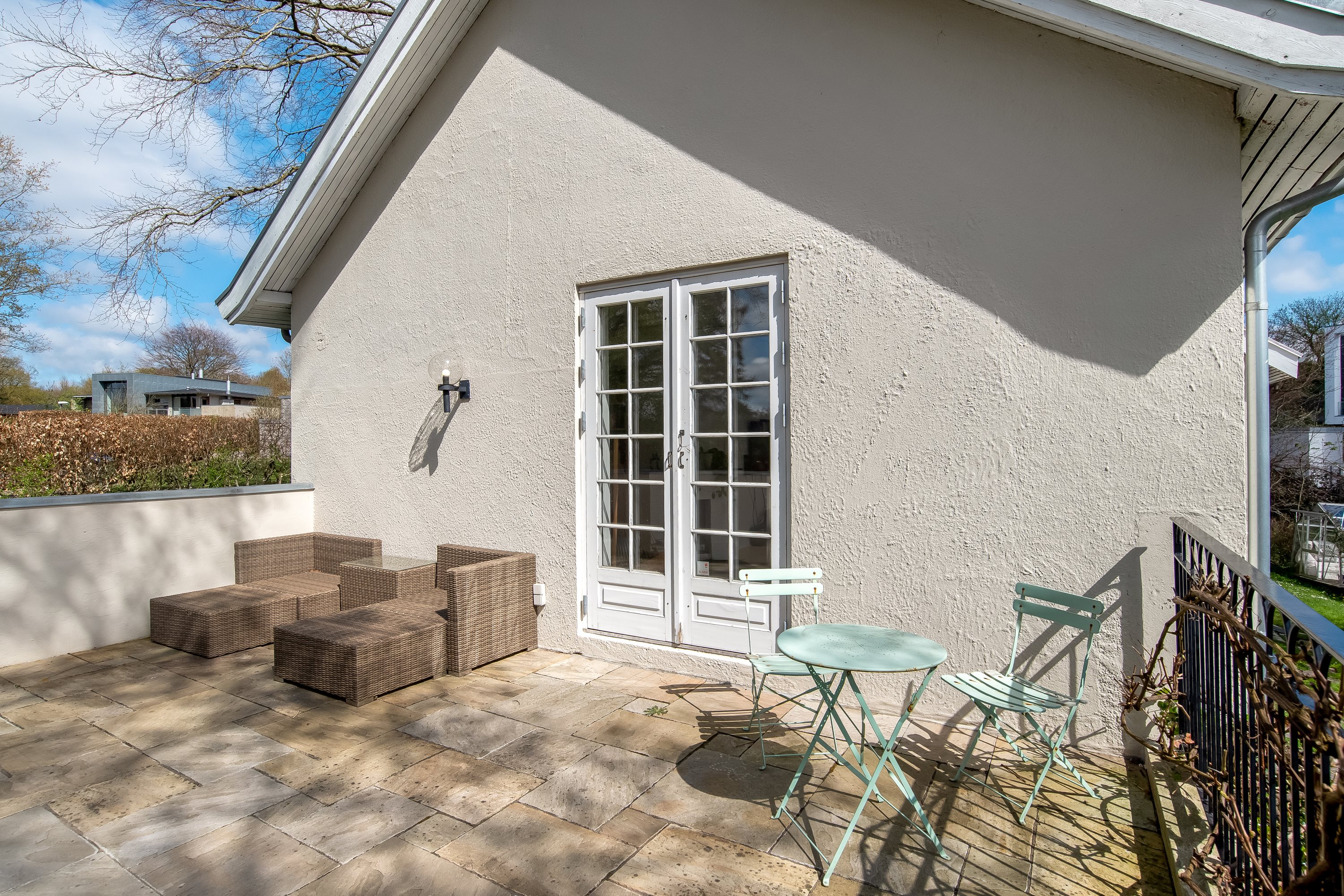 Fremhævet terrasse billede i fuldskærmstilstand. Billede af Porsevej 7, 7500 Holstebro