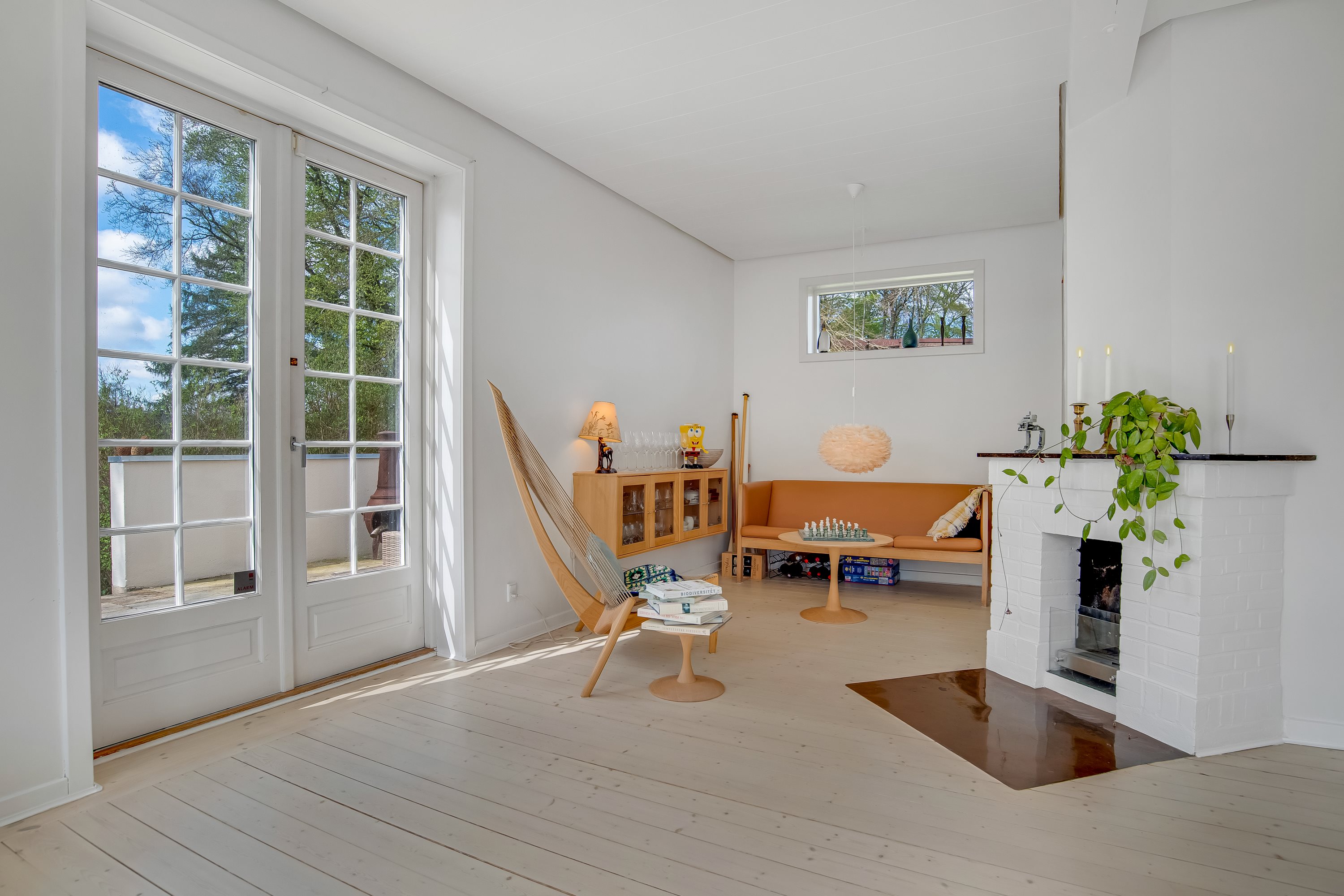 Fremhævet stue billede i fuldskærmstilstand. Billede af Porsevej 7, 7500 Holstebro