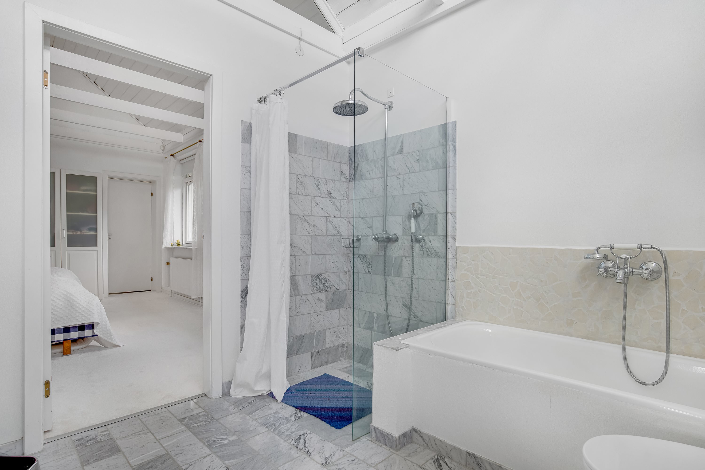 Fremhævet badeværelse billede i fuldskærmstilstand. Billede af Porsevej 7, 7500 Holstebro