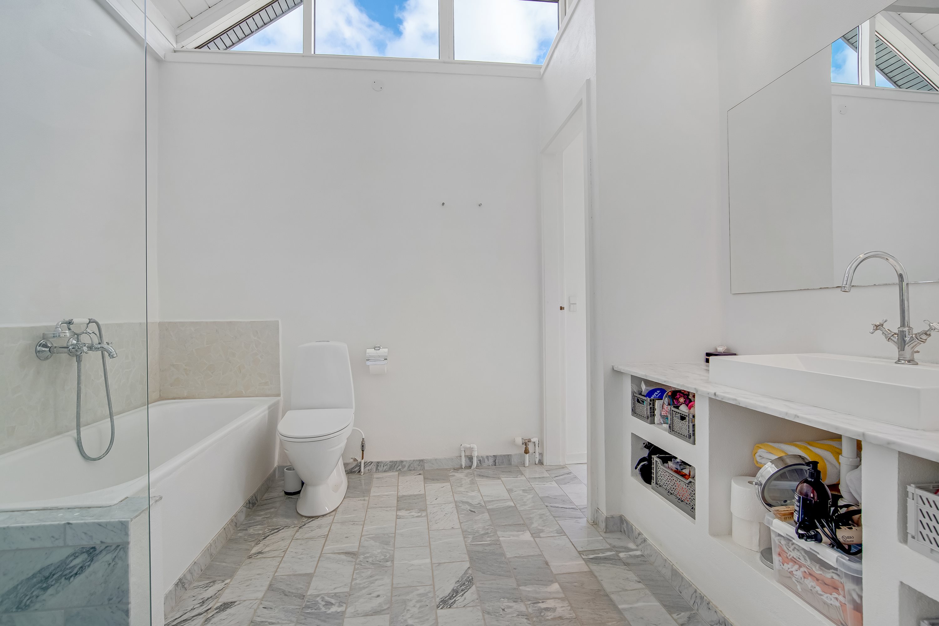 Fremhævet badeværelse billede i fuldskærmstilstand. Billede af Porsevej 7, 7500 Holstebro