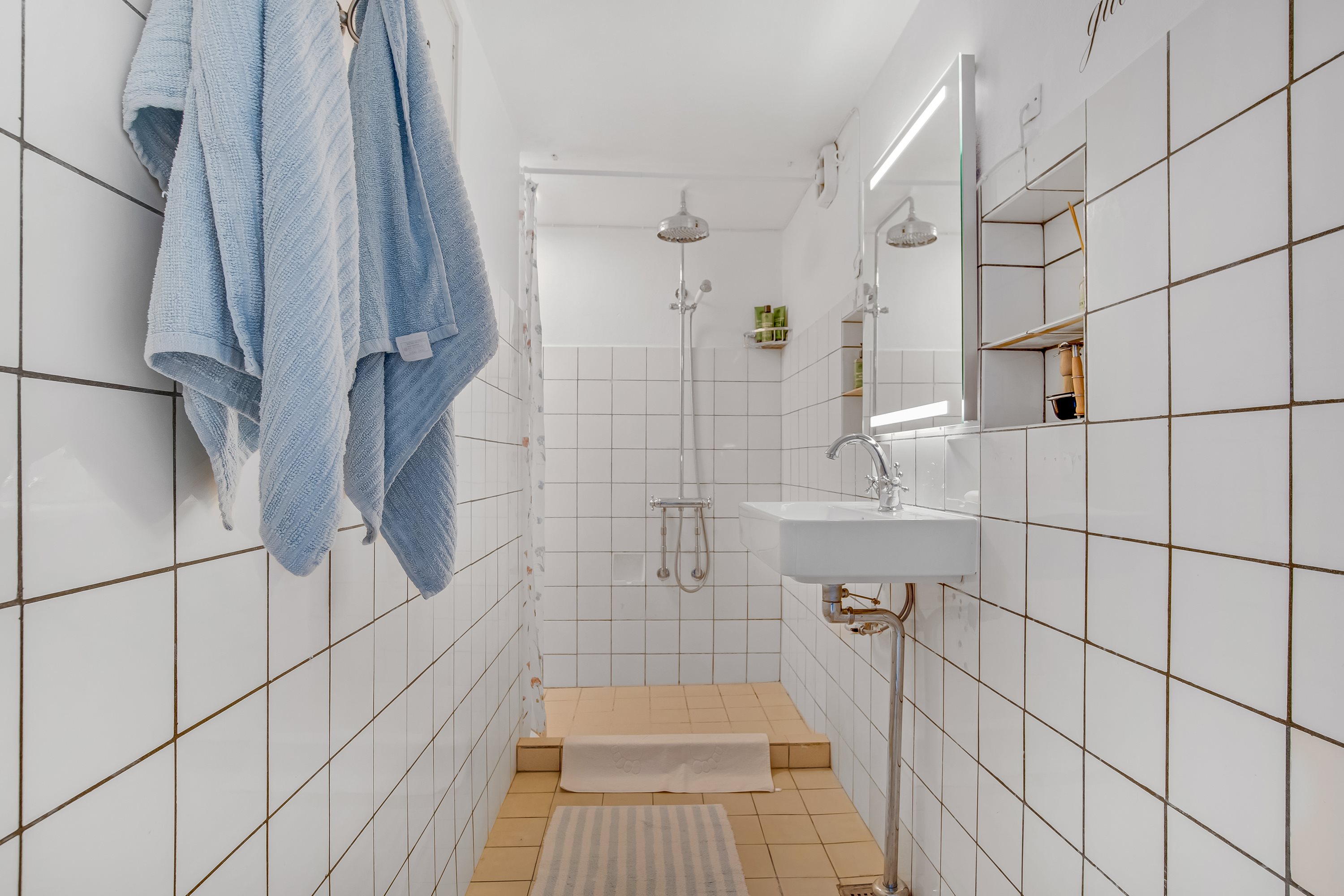 Fremhævet badeværelse billede i fuldskærmstilstand. Billede af Porsevej 7, 7500 Holstebro