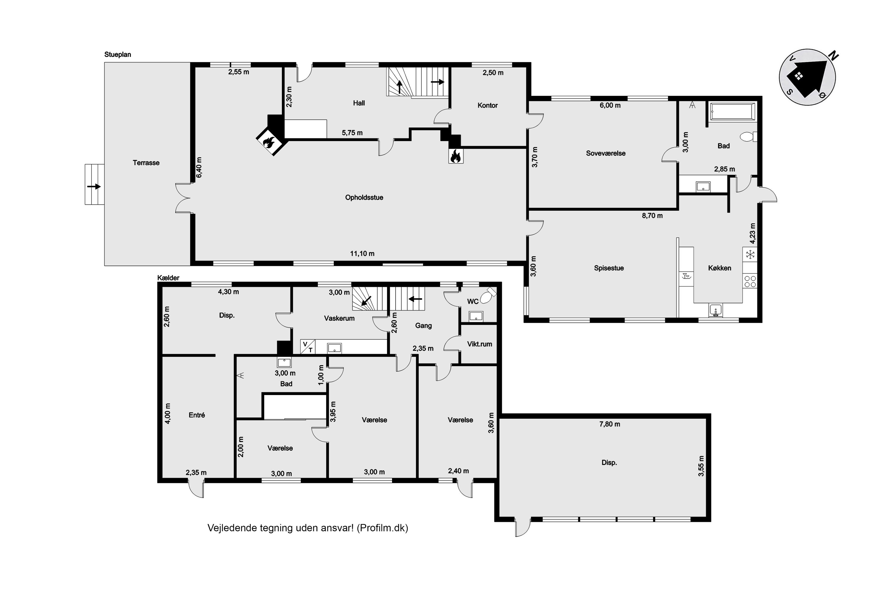 Plantegninger billede af Porsevej 7, 7500 Holstebro