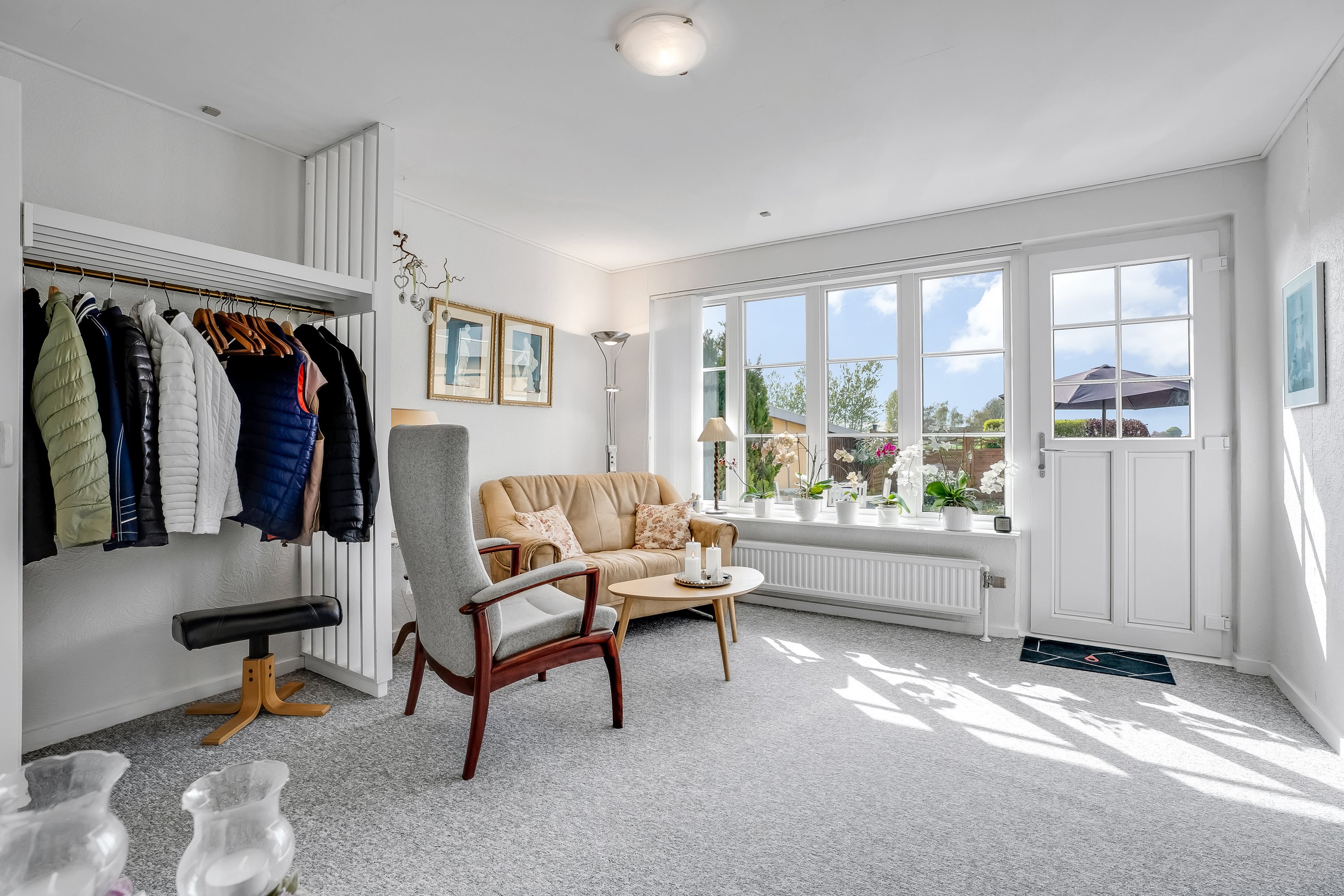 Fremhævet stue billede i fuldskærmstilstand. Billede af Idalundvej 13, 4990 Sakskøbing