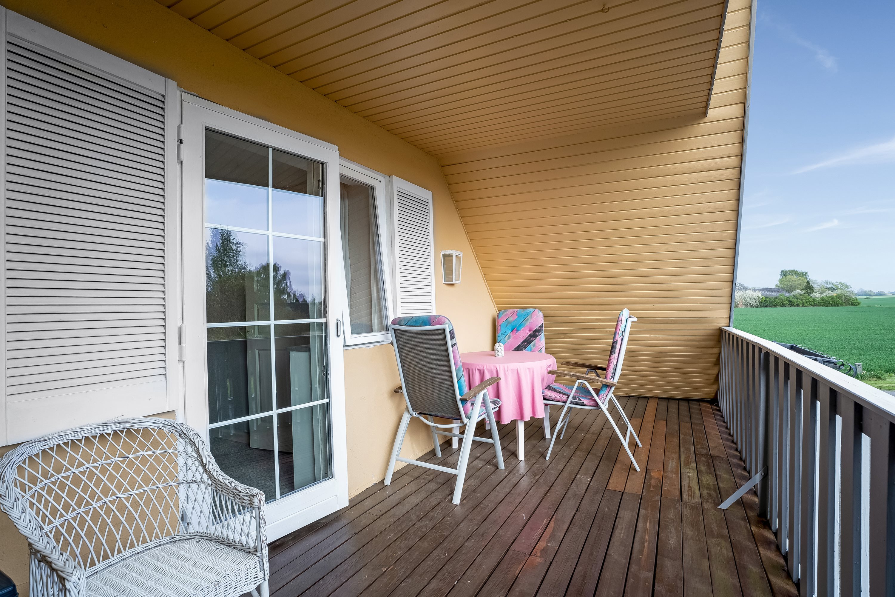 Fremhævet altan billede i fuldskærmstilstand. Billede af Idalundvej 13, 4990 Sakskøbing