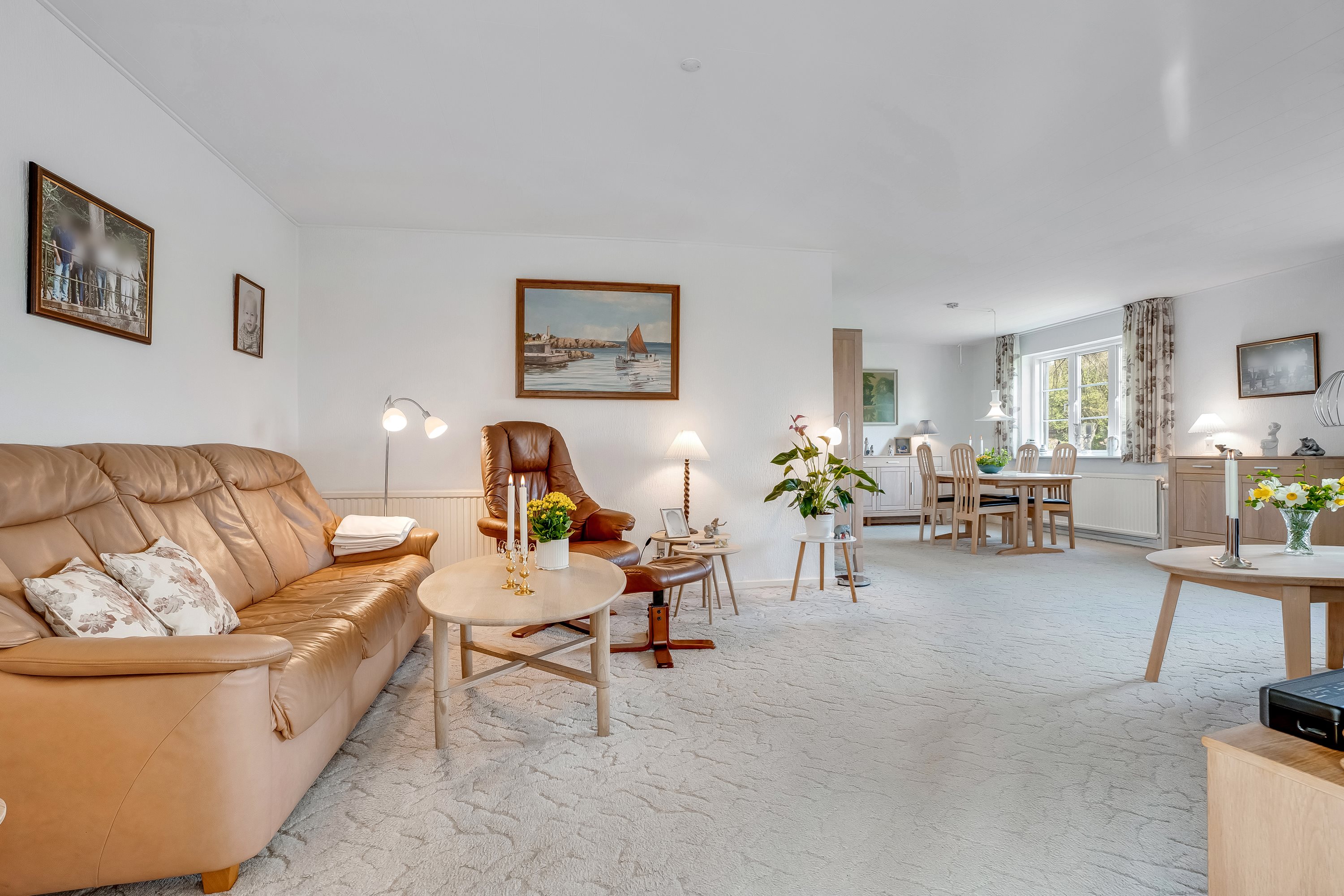 Fremhævet stue billede i fuldskærmstilstand. Billede af Idalundvej 13, 4990 Sakskøbing