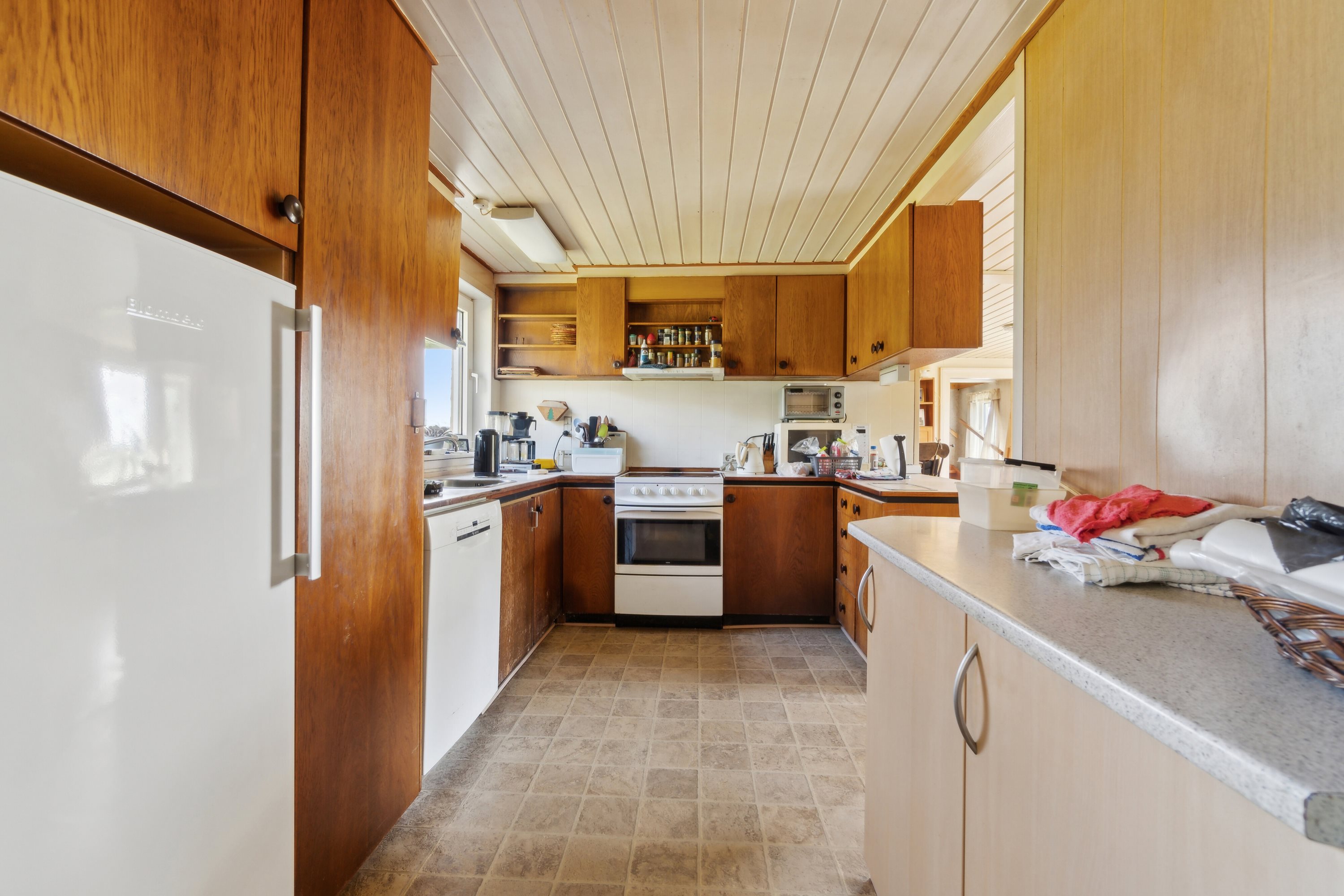 Fremhævet køkken billede i fuldskærmstilstand. Billede af Næstrupvej 57, Sjørring, 7700 Thisted